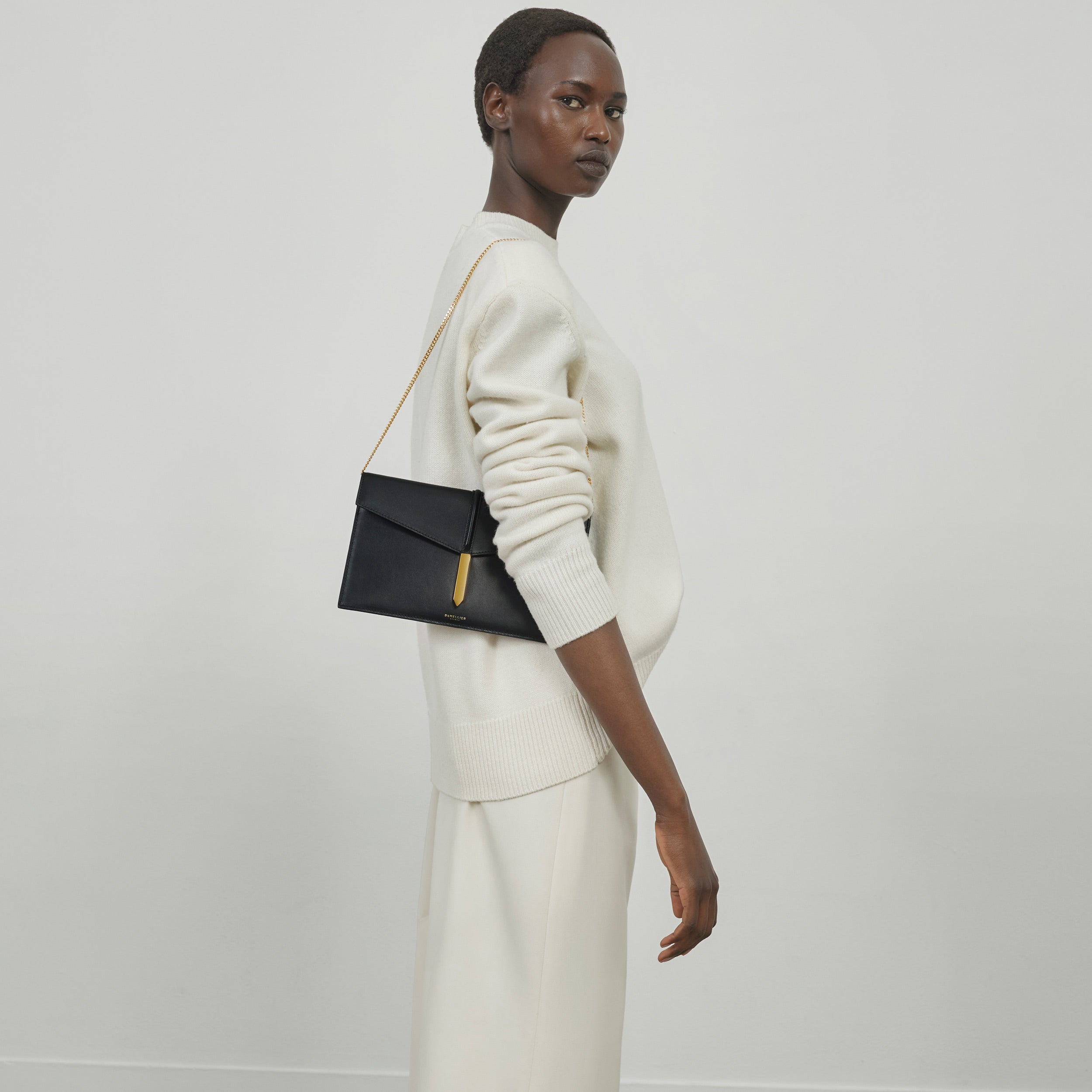 The Tokyo Clutch - burgundy smooth