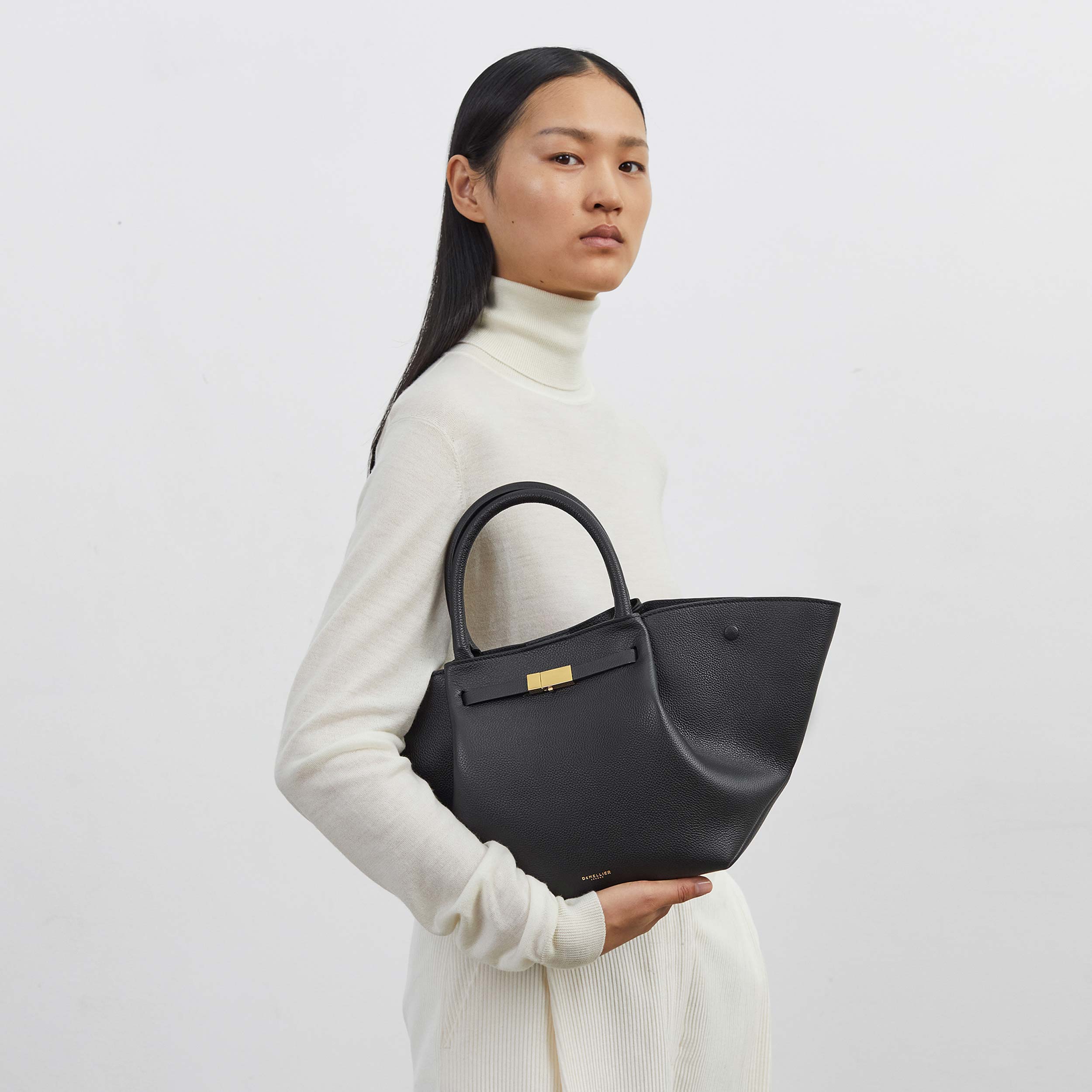 The Midi New York - black small grain