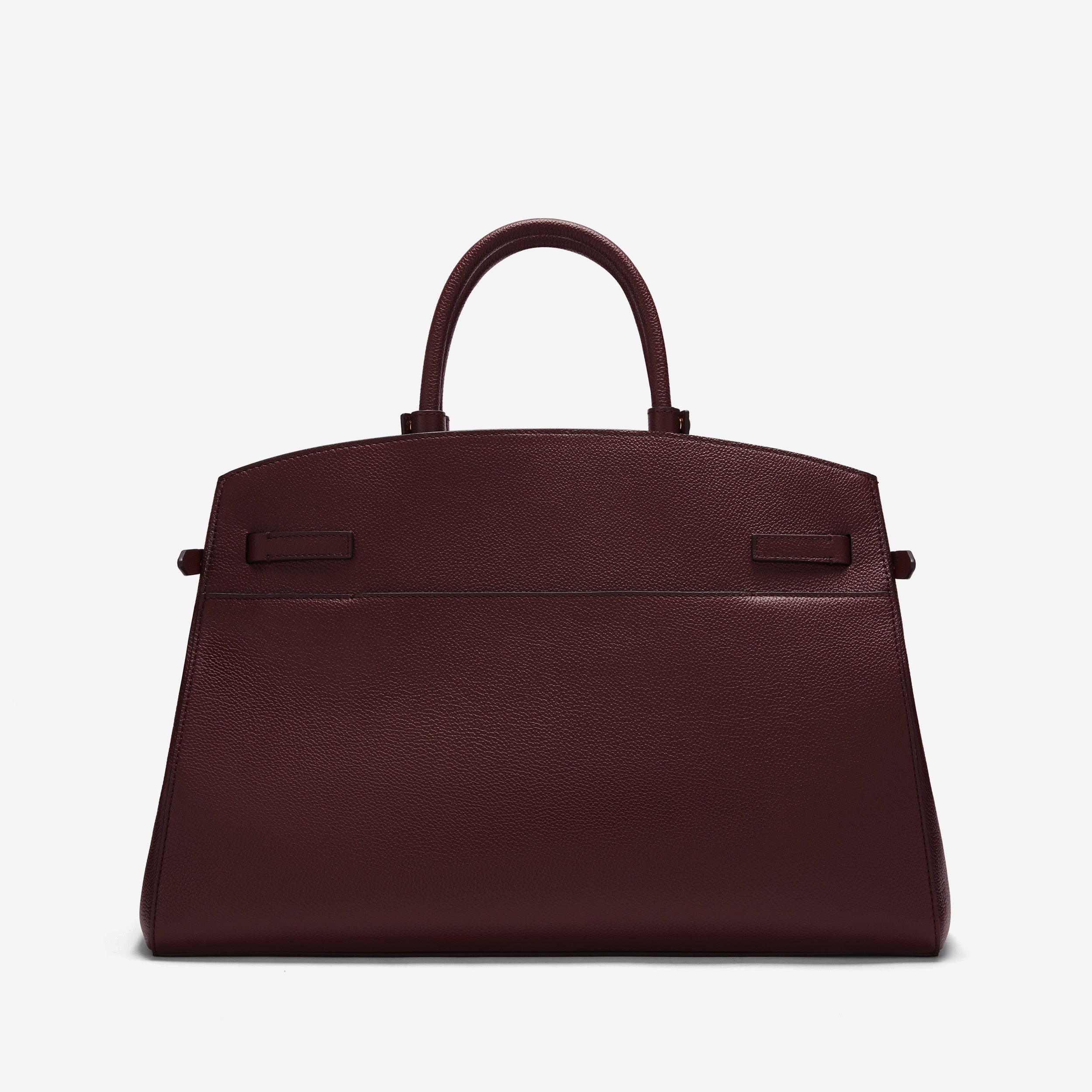 The Hudson - burgundy small grain