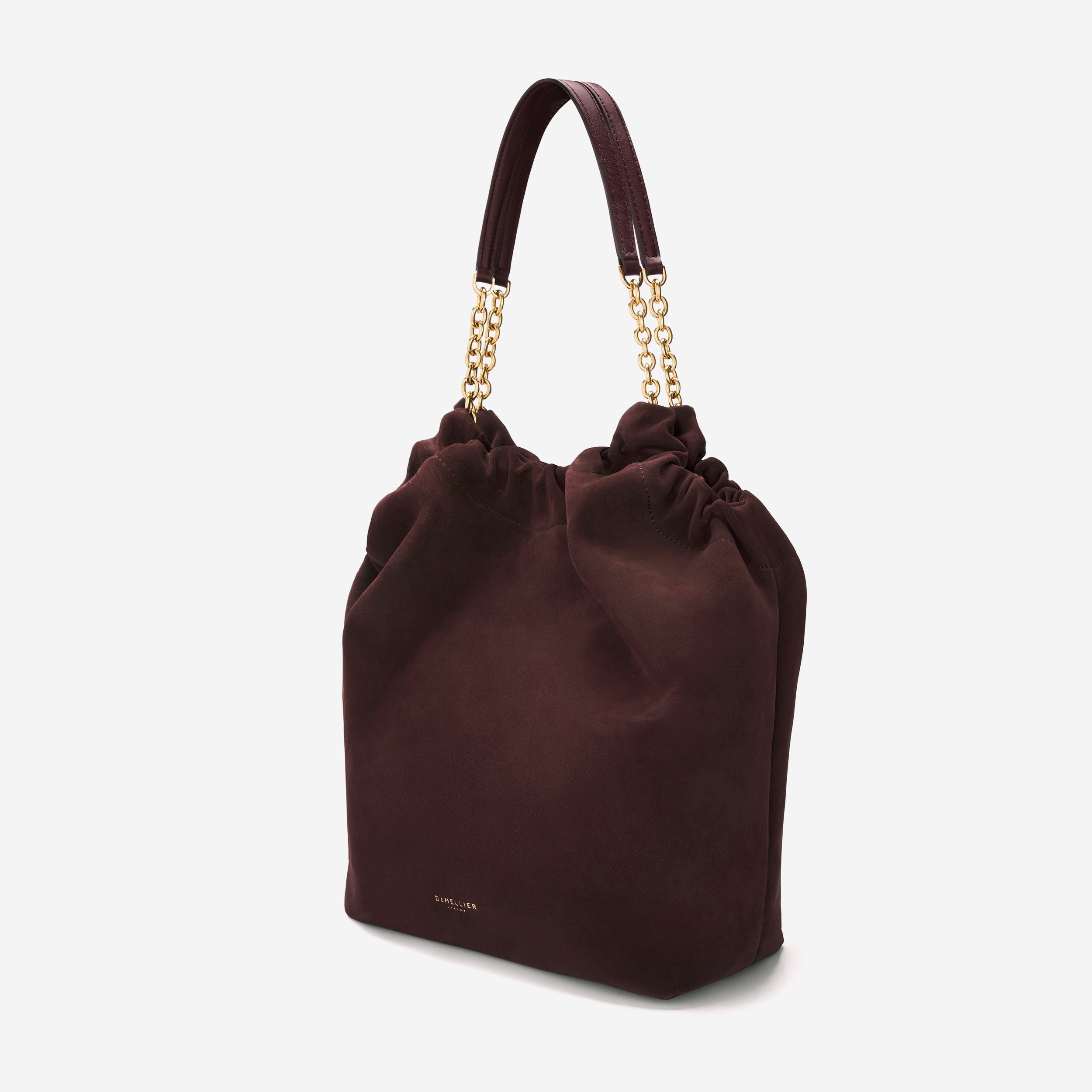 The Miami - burgundy suede & burgundy smooth