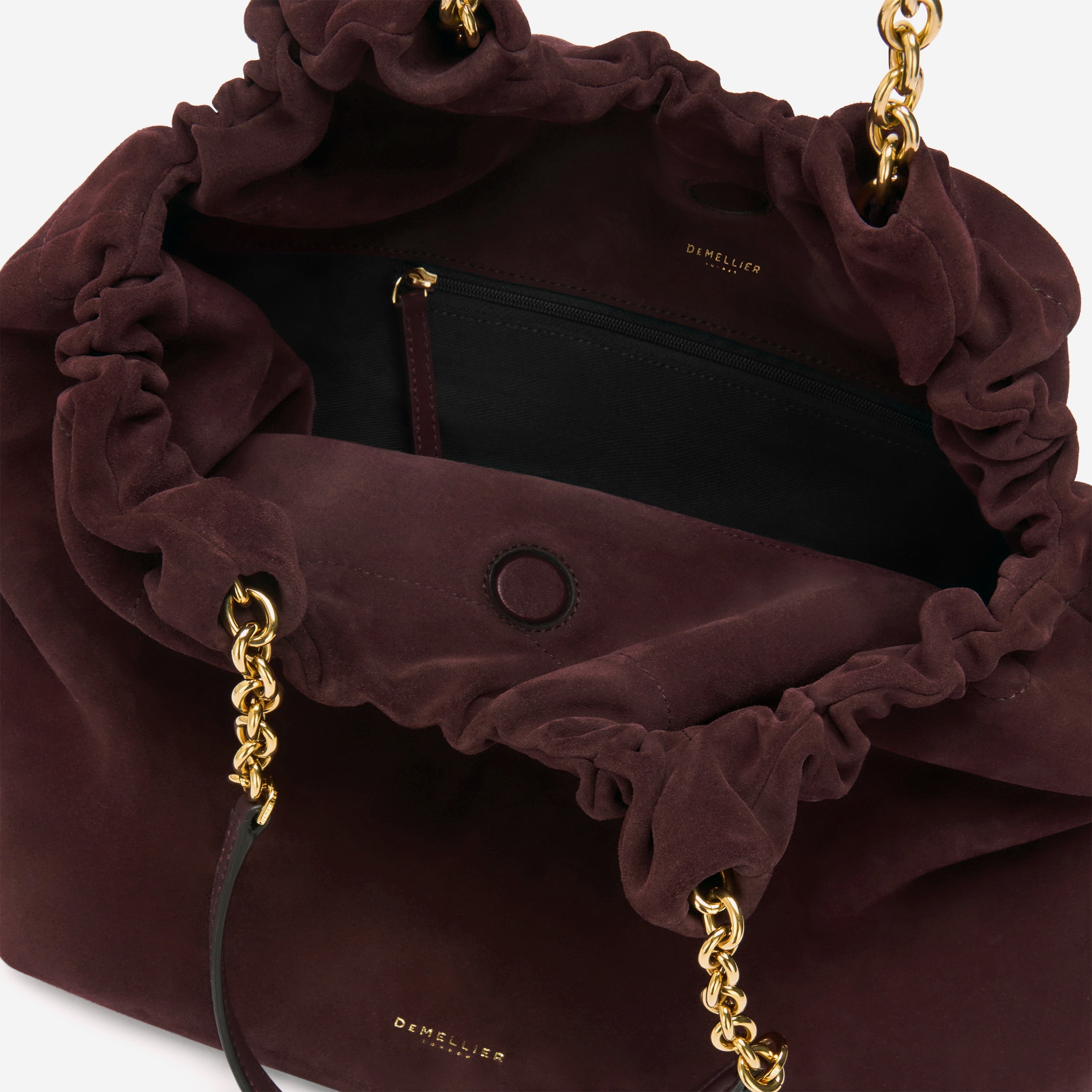 The Miami - burgundy suede & burgundy smooth
