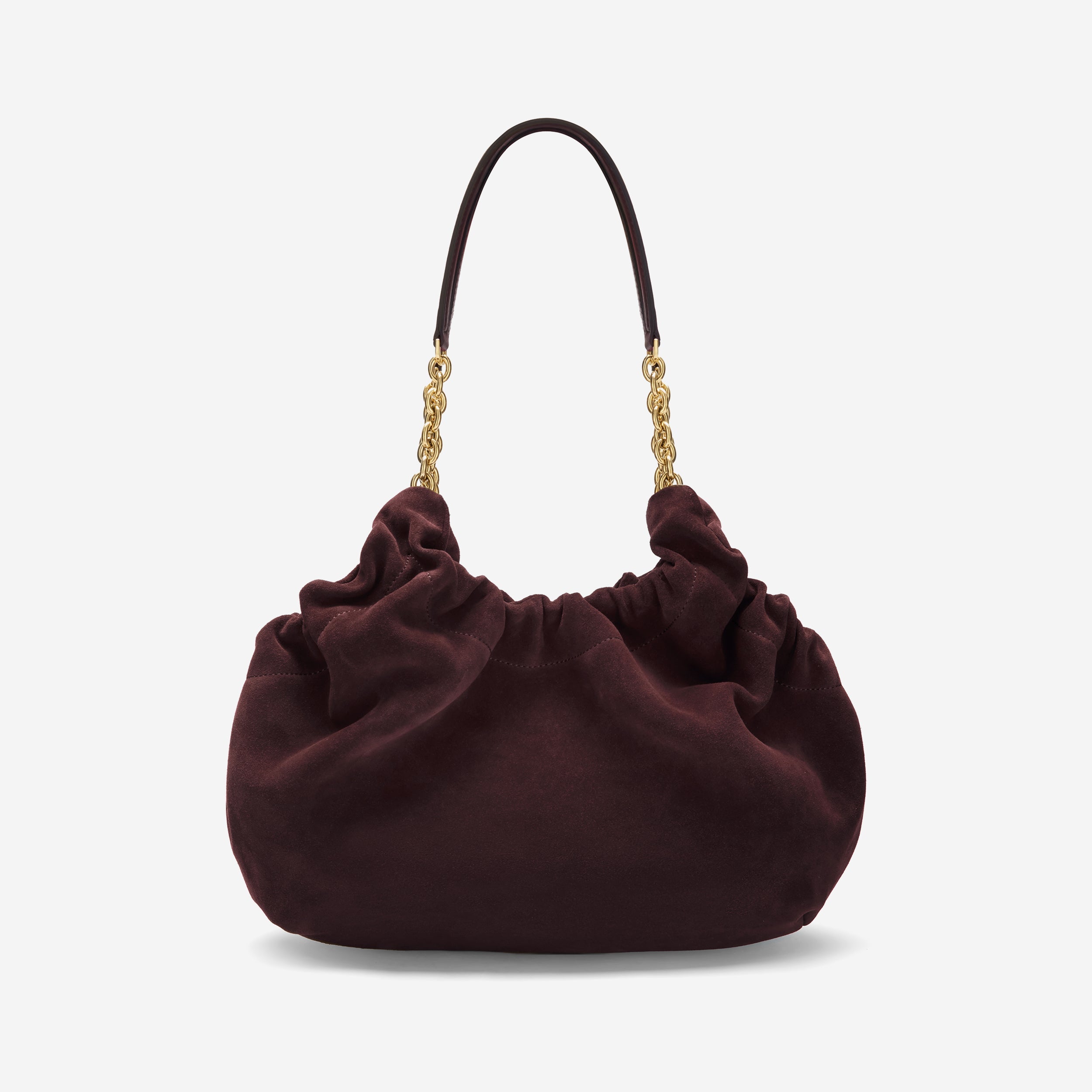 The Midi Miami - burgundy suede & burgundy smooth