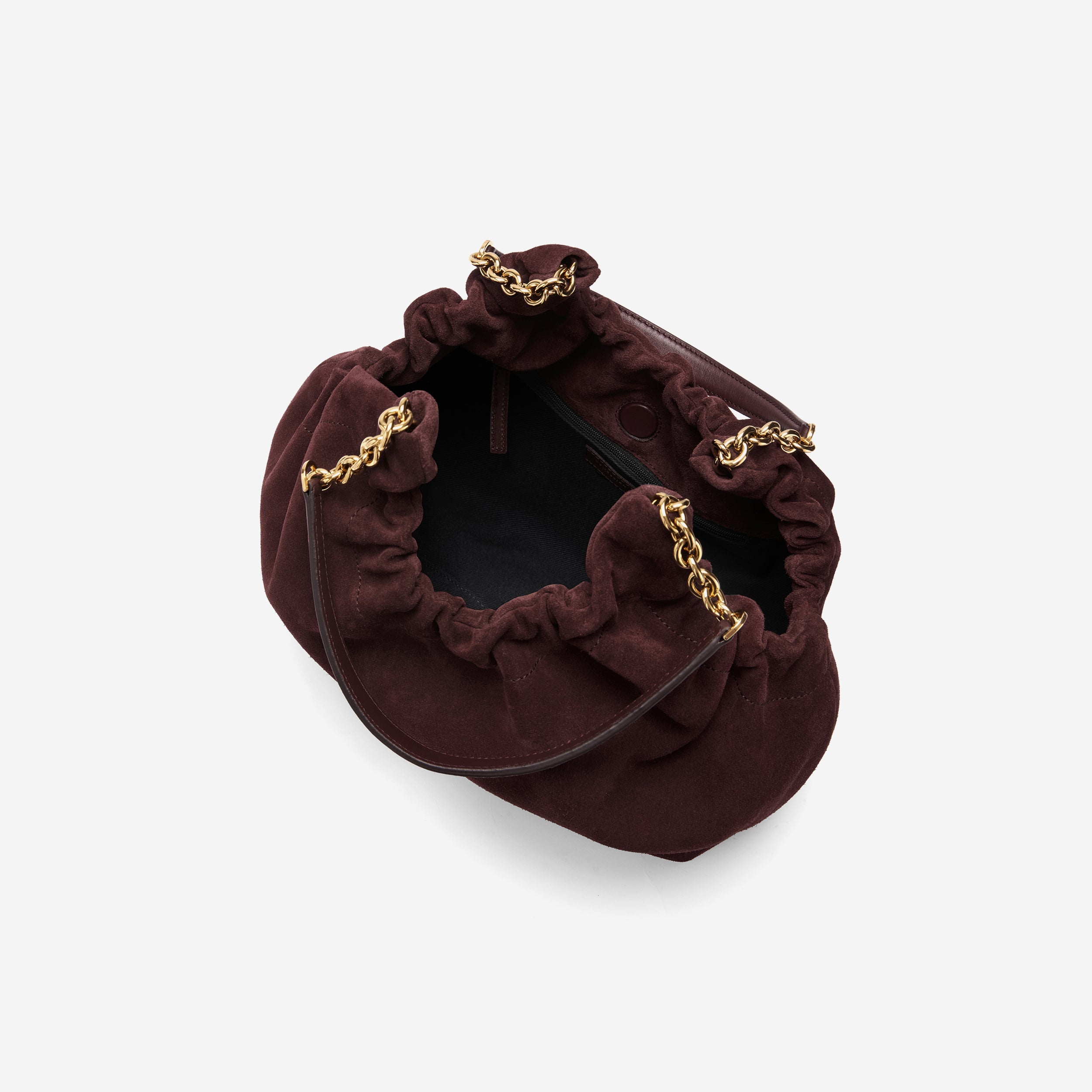 The Midi Miami - burgundy suede & burgundy smooth