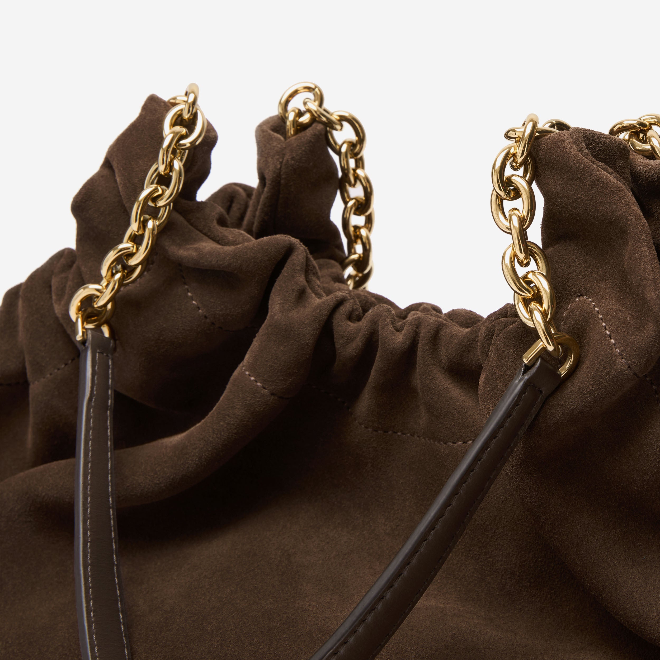 The Midi Miami - mocha suede & mocha smooth