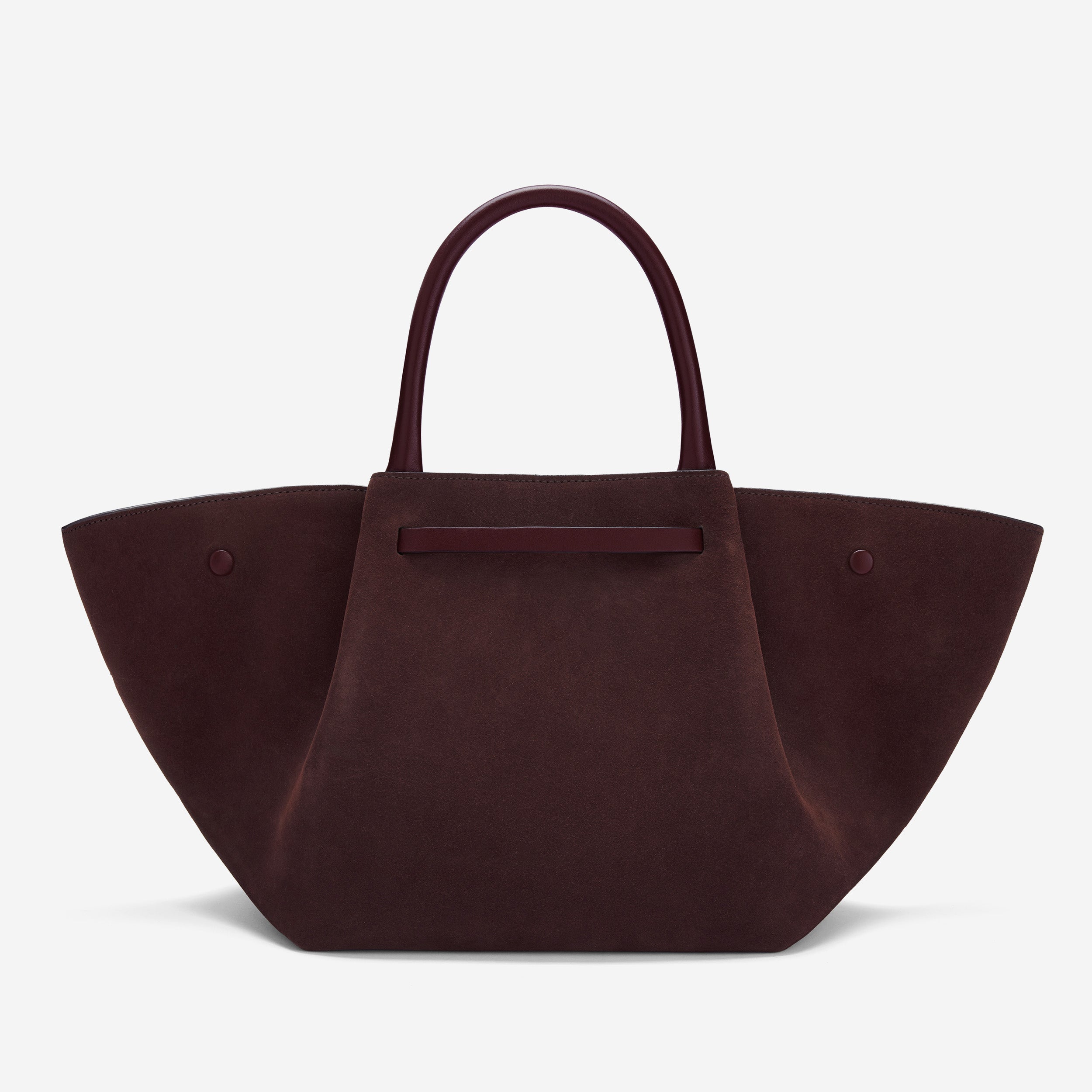 The Midi New York - burgundy suede & burgundy smooth