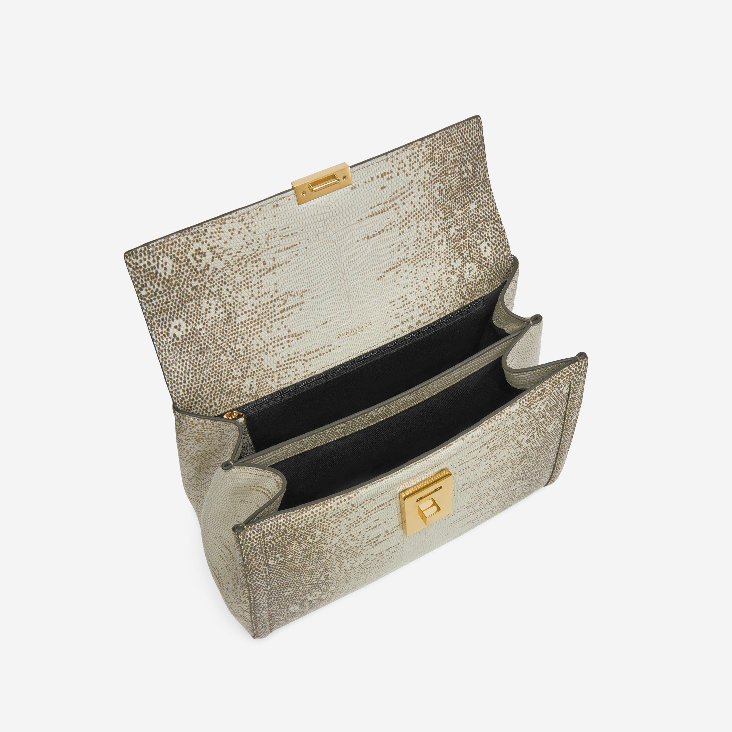 The Midi Paris - natural lizard-effect