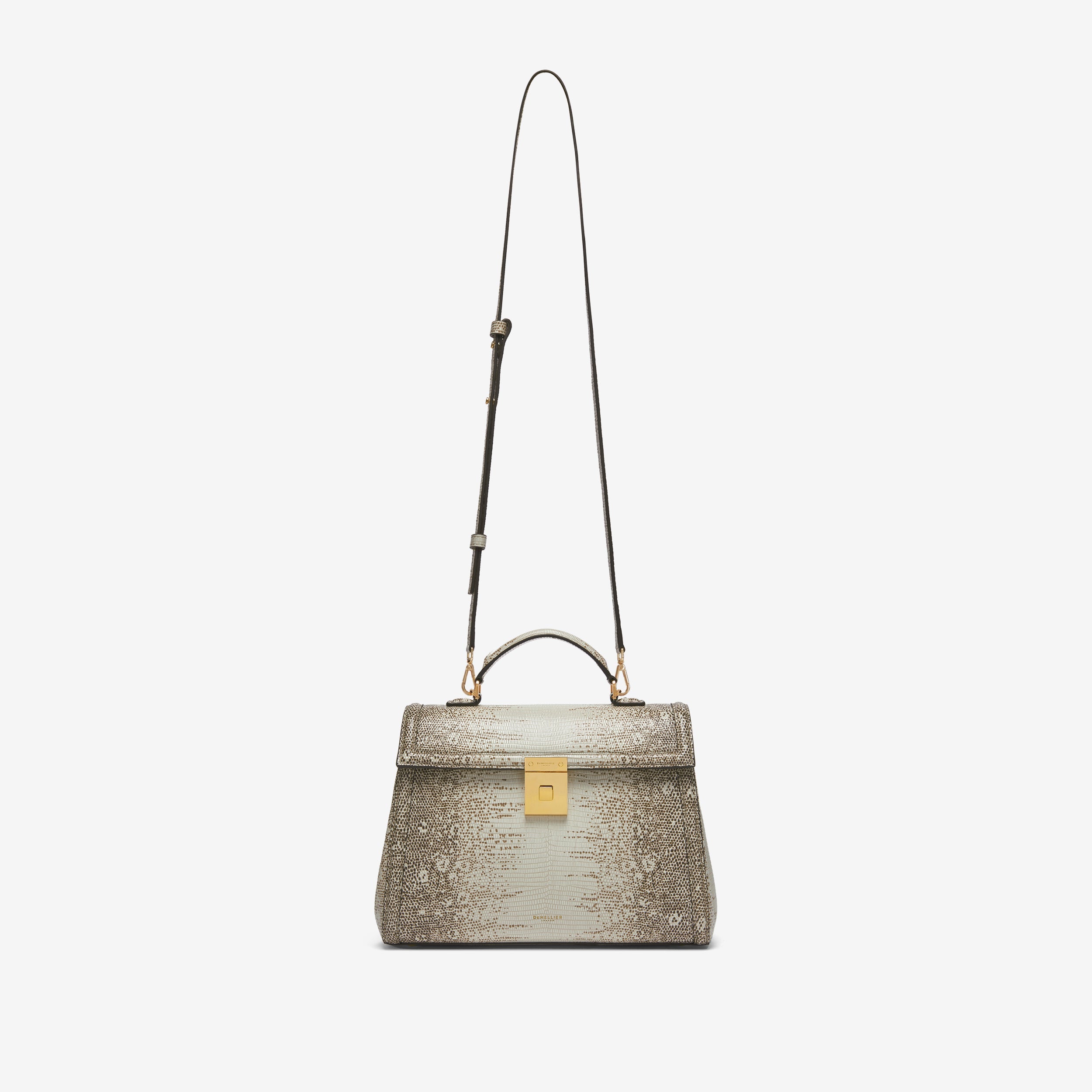 The Midi Paris - natural lizard-effect