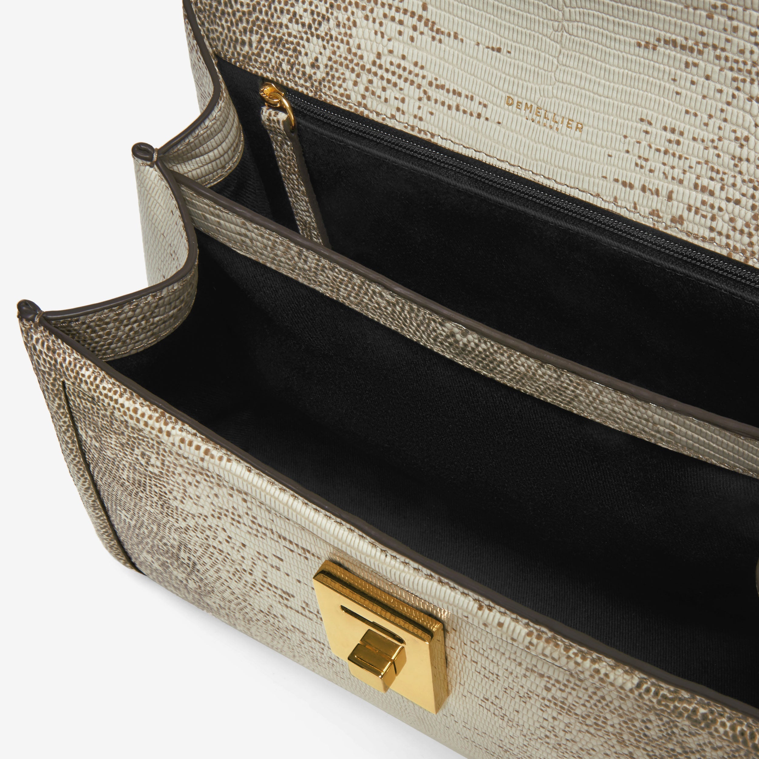The Midi Paris - natural lizard-effect