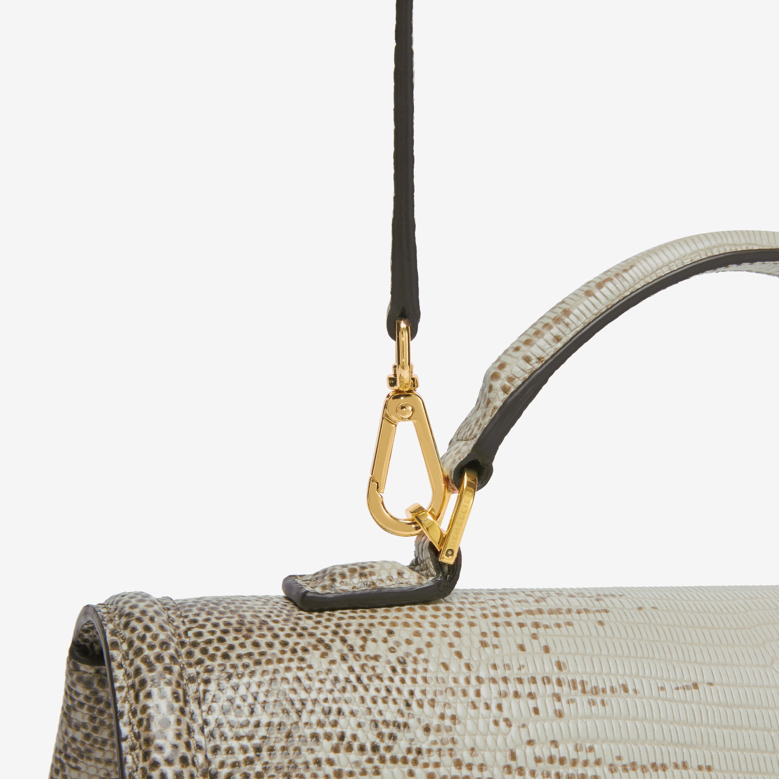 The Midi Paris - natural lizard-effect