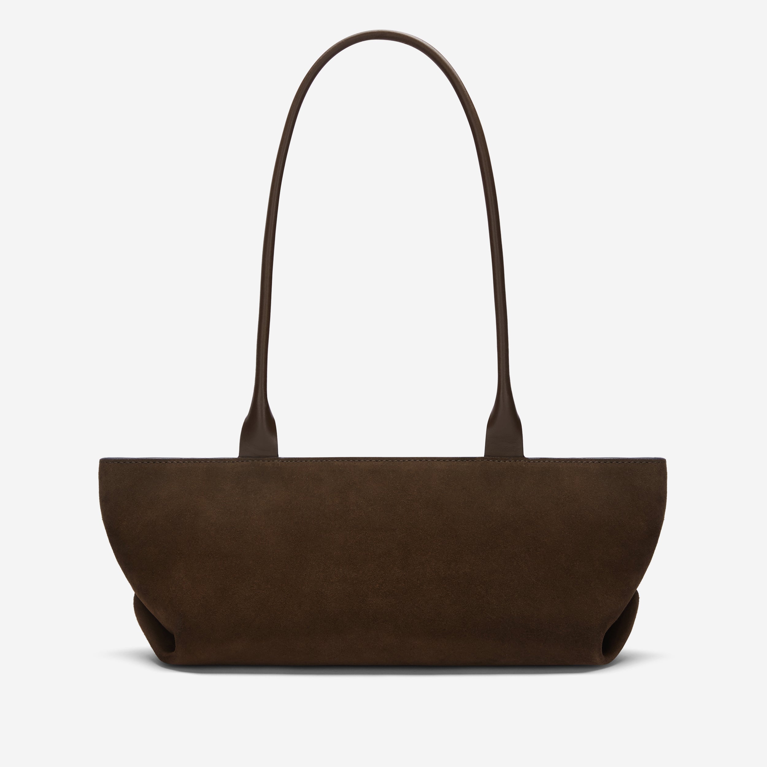 The New York Shoulder - mocha suede & mocha smooth