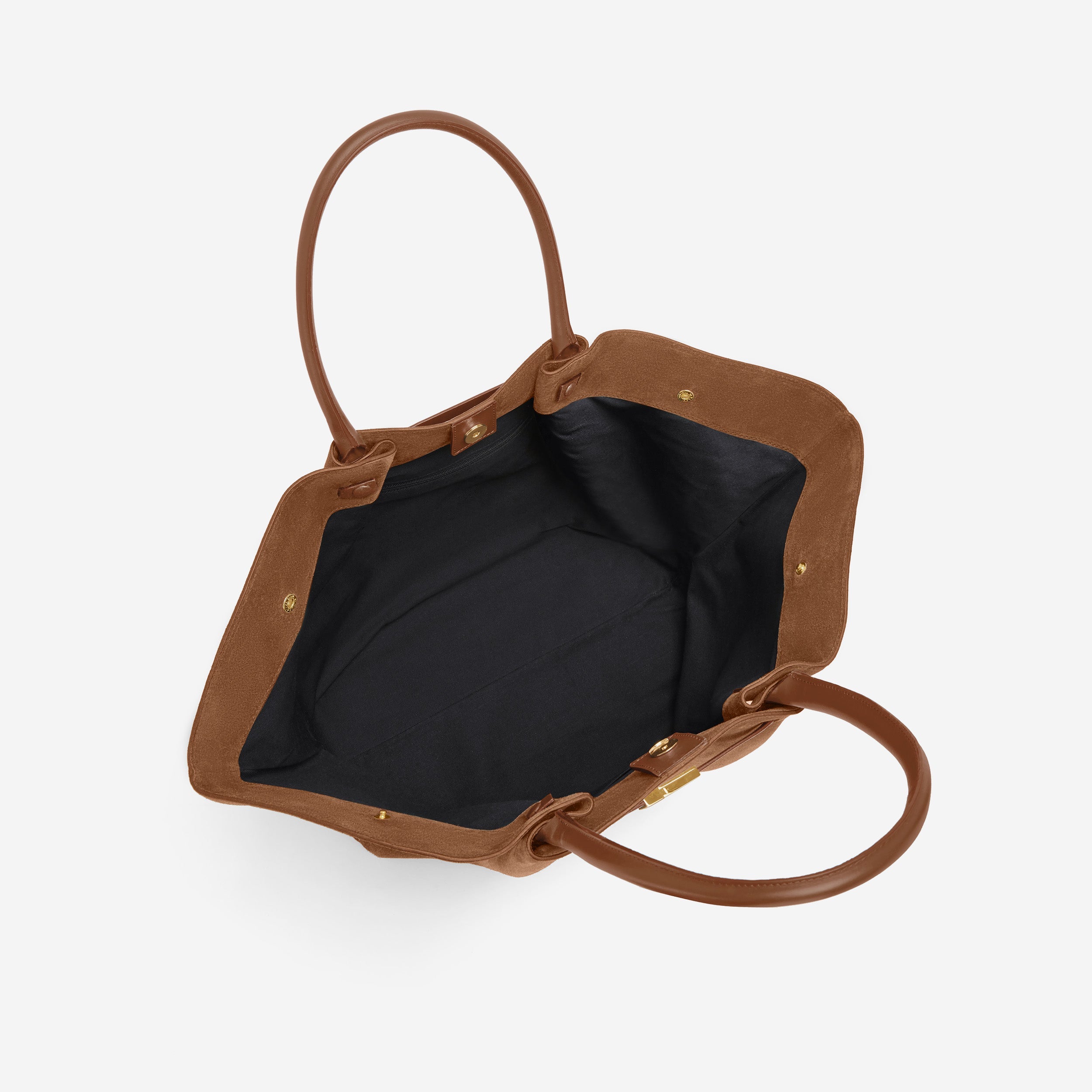 The New York - deep tan suede & tan smooth