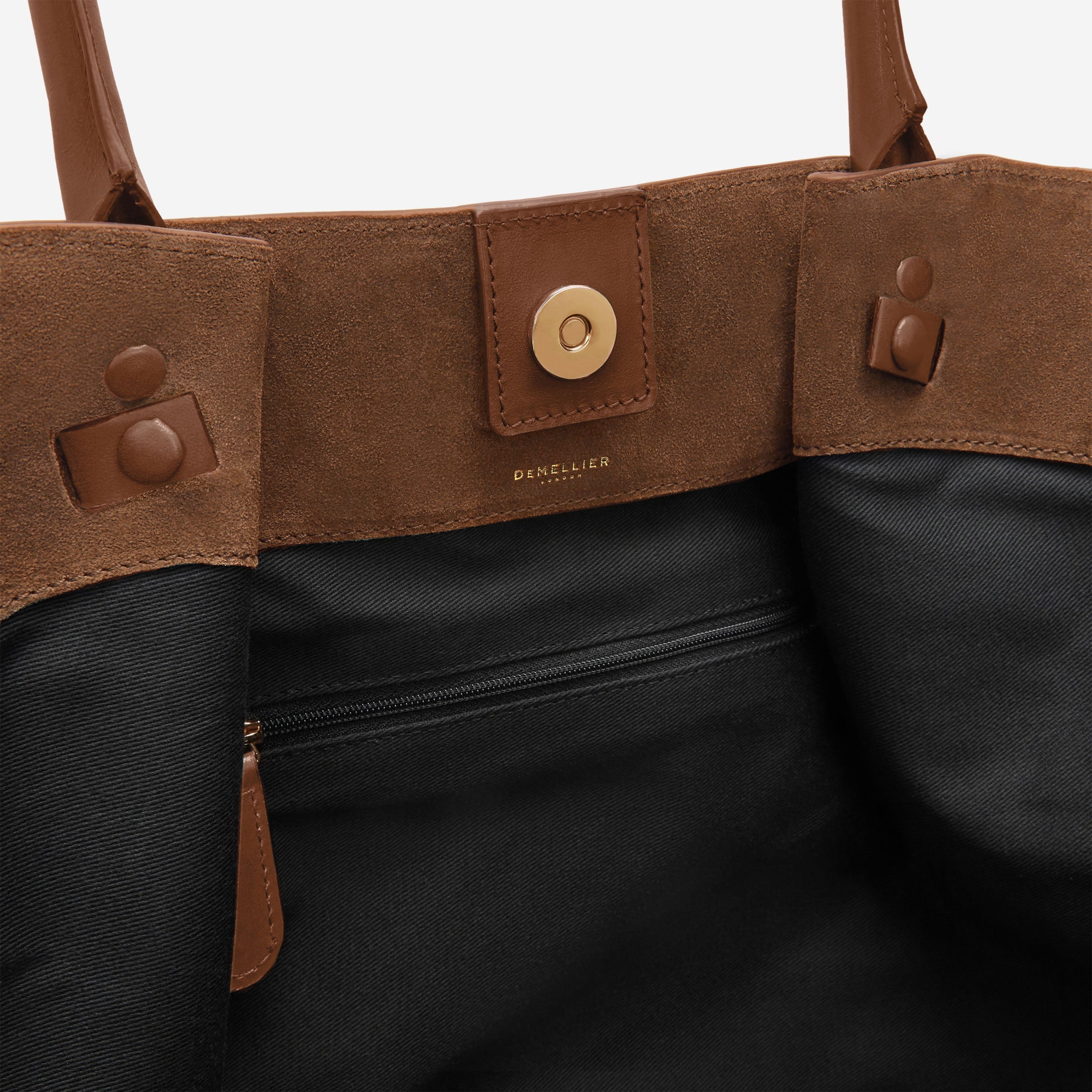 The New York - deep tan suede & tan smooth