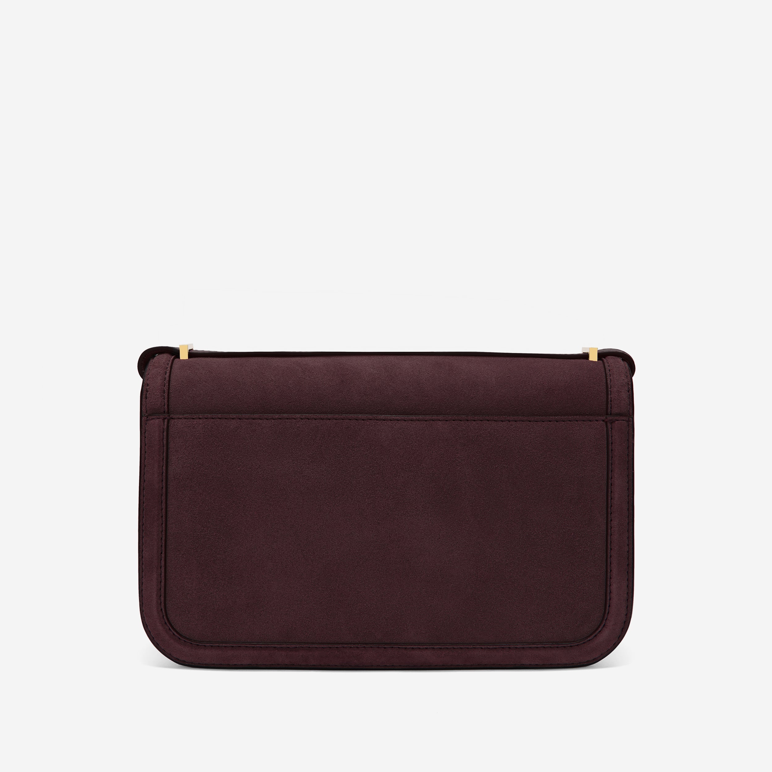 The Paris Crossbody - burgundy suede