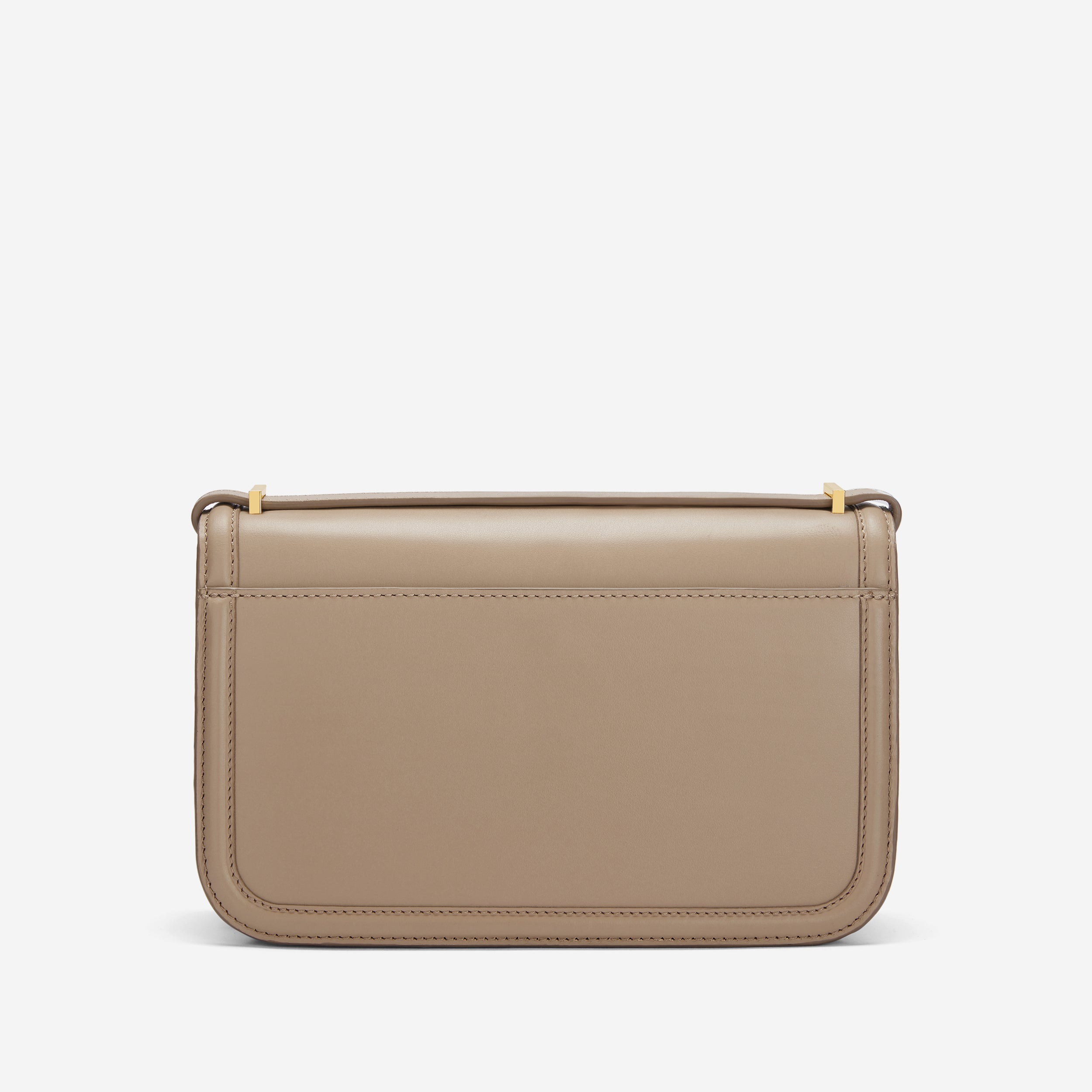 The Paris Crossbody - dark sand smooth