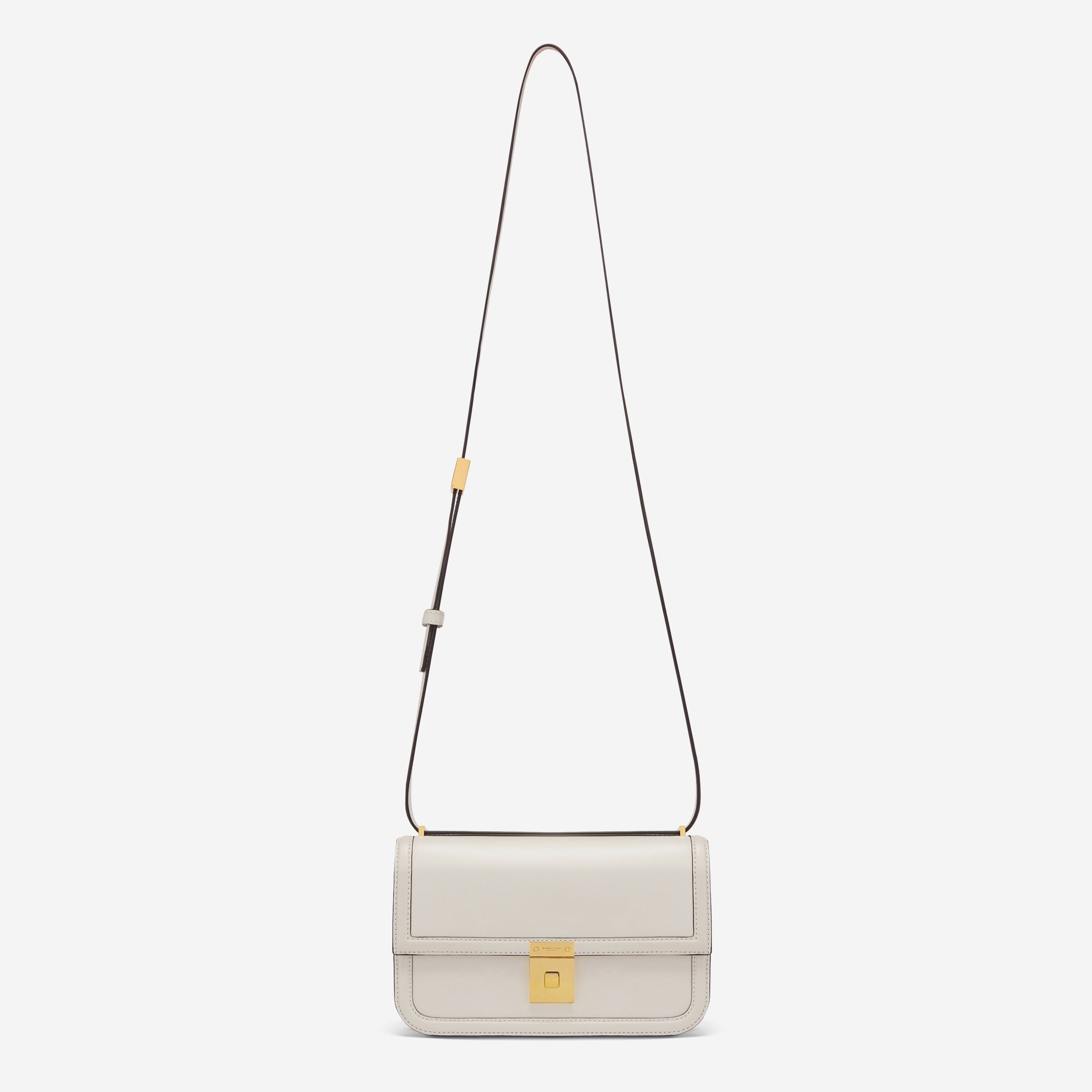 The Paris Crossbody - off-white smooth