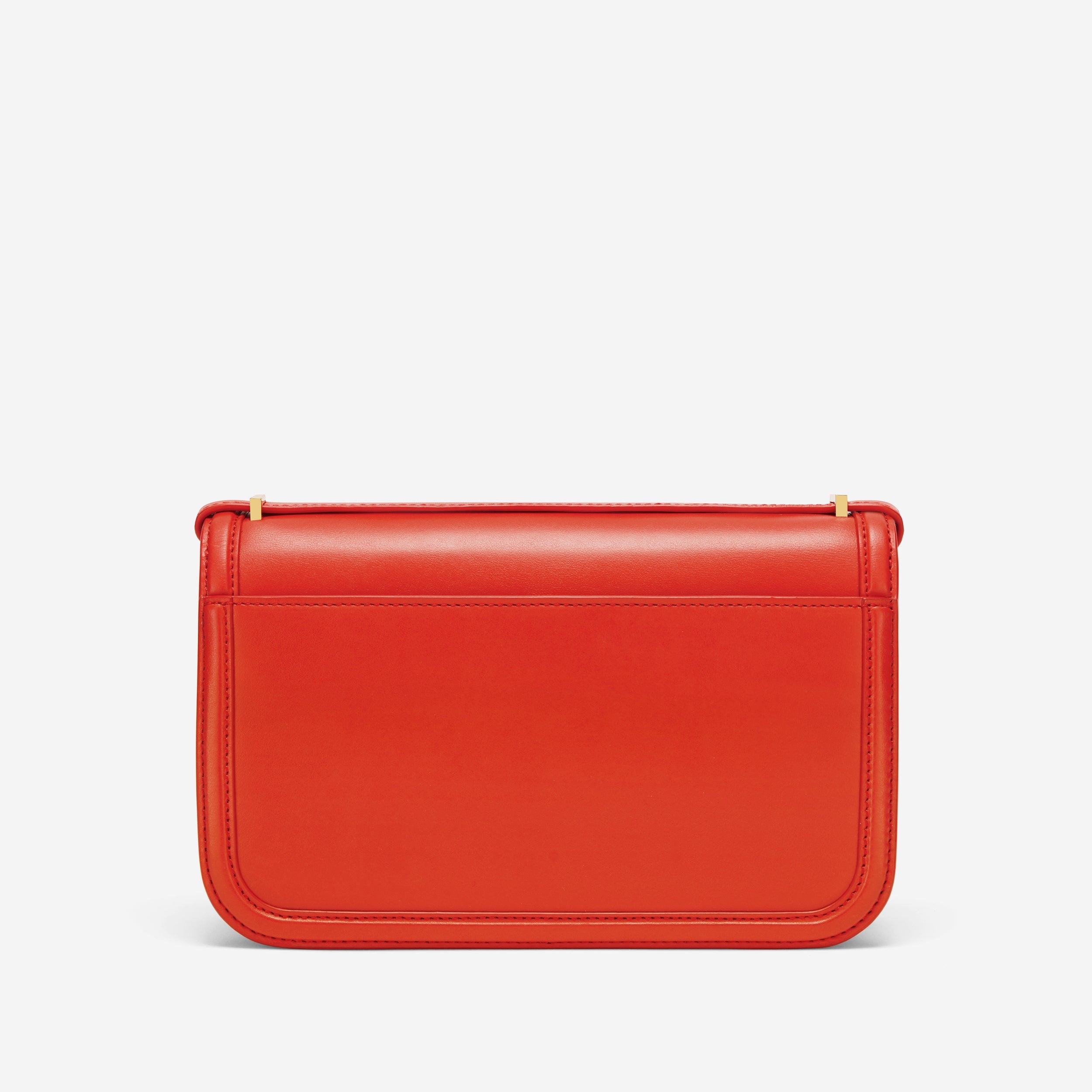 The Paris Crossbody - poppy red smooth