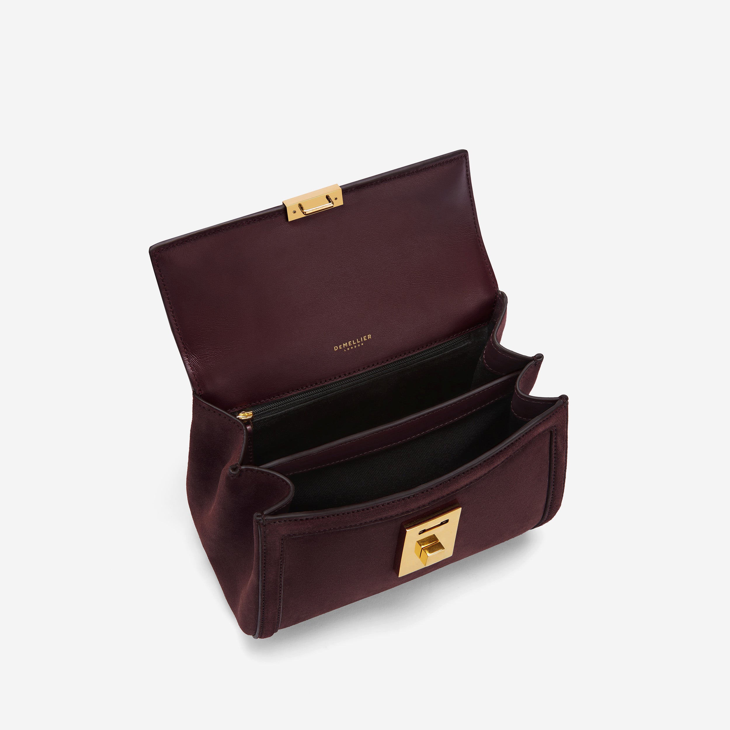 The Paris - burgundy suede