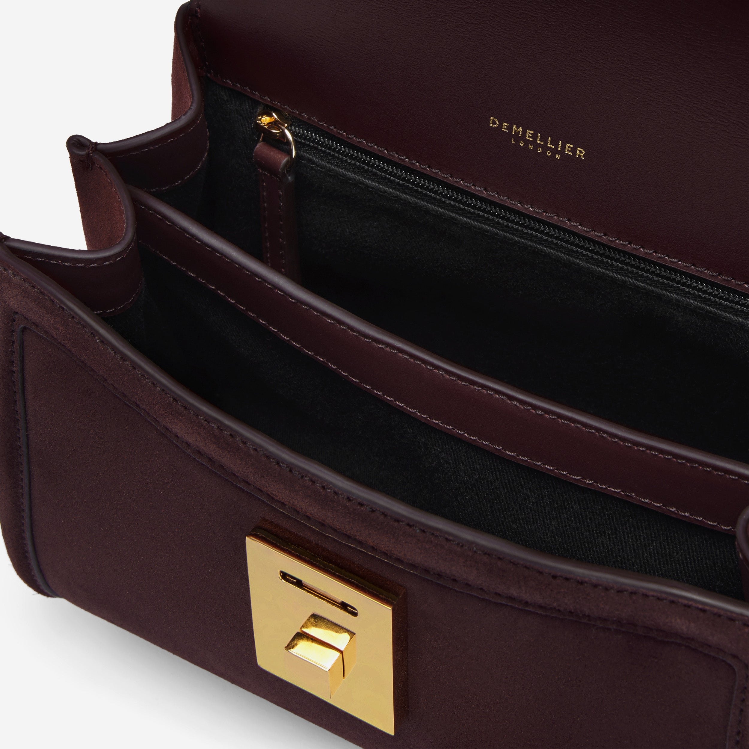 The Paris - burgundy suede