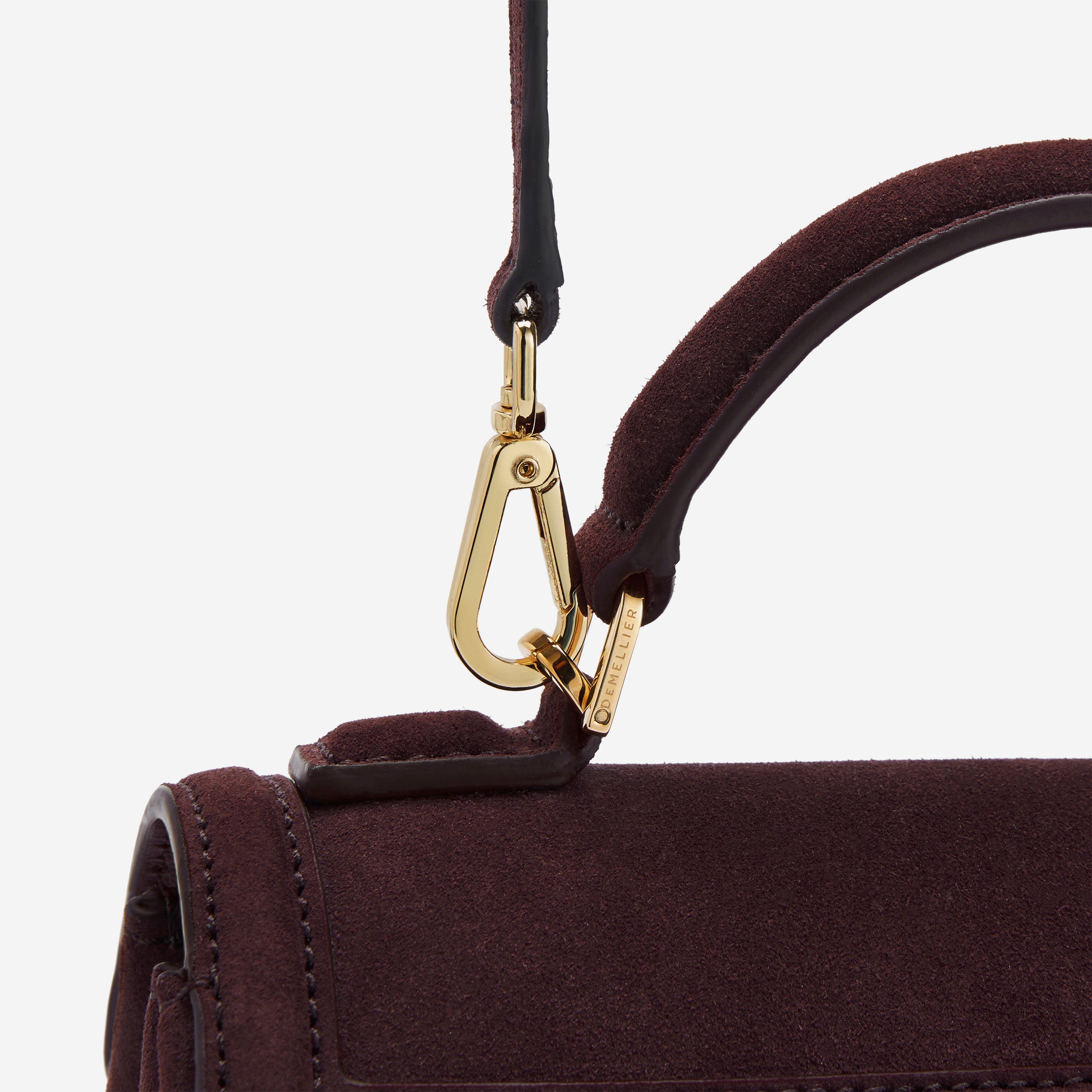 The Paris - burgundy suede