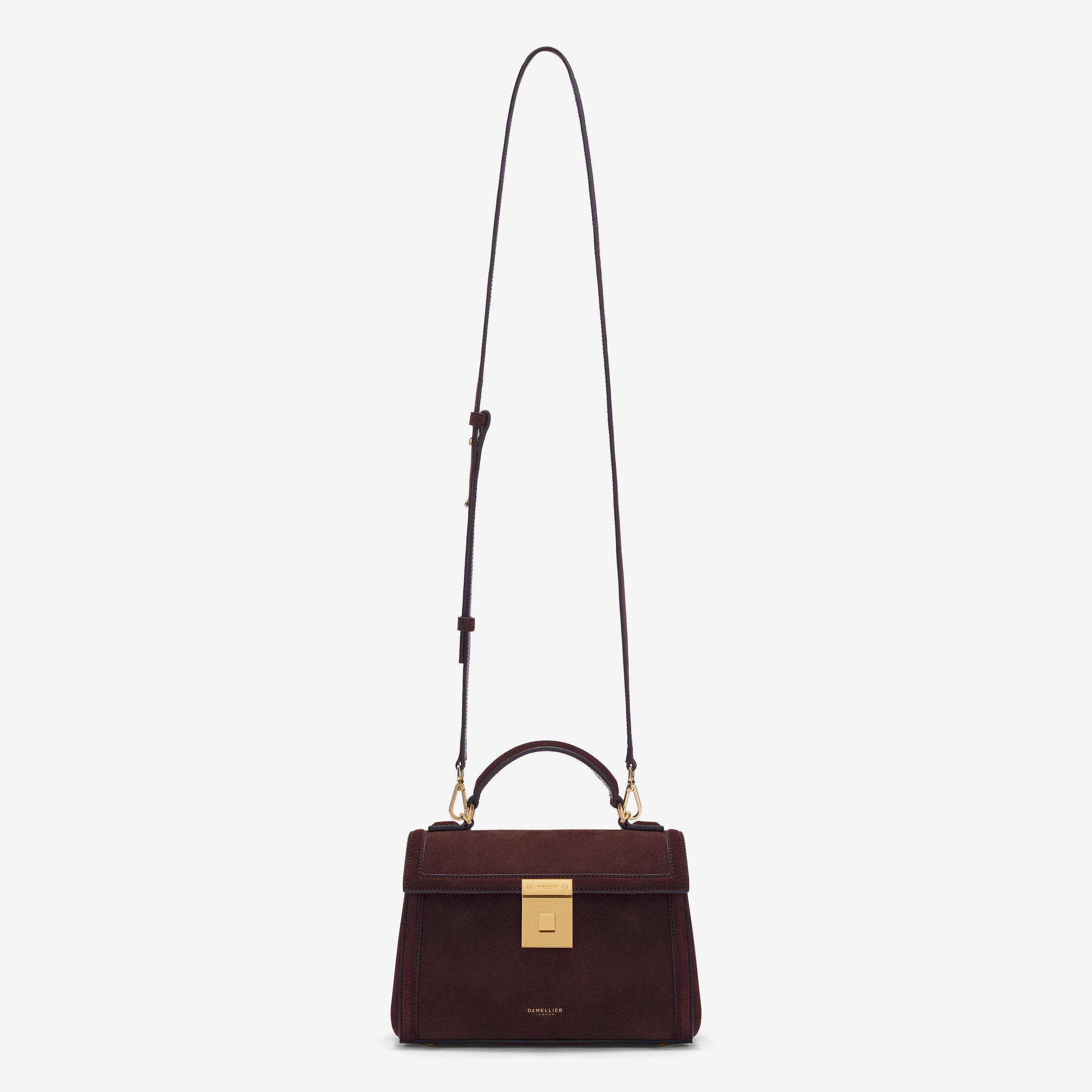 The Paris - burgundy suede