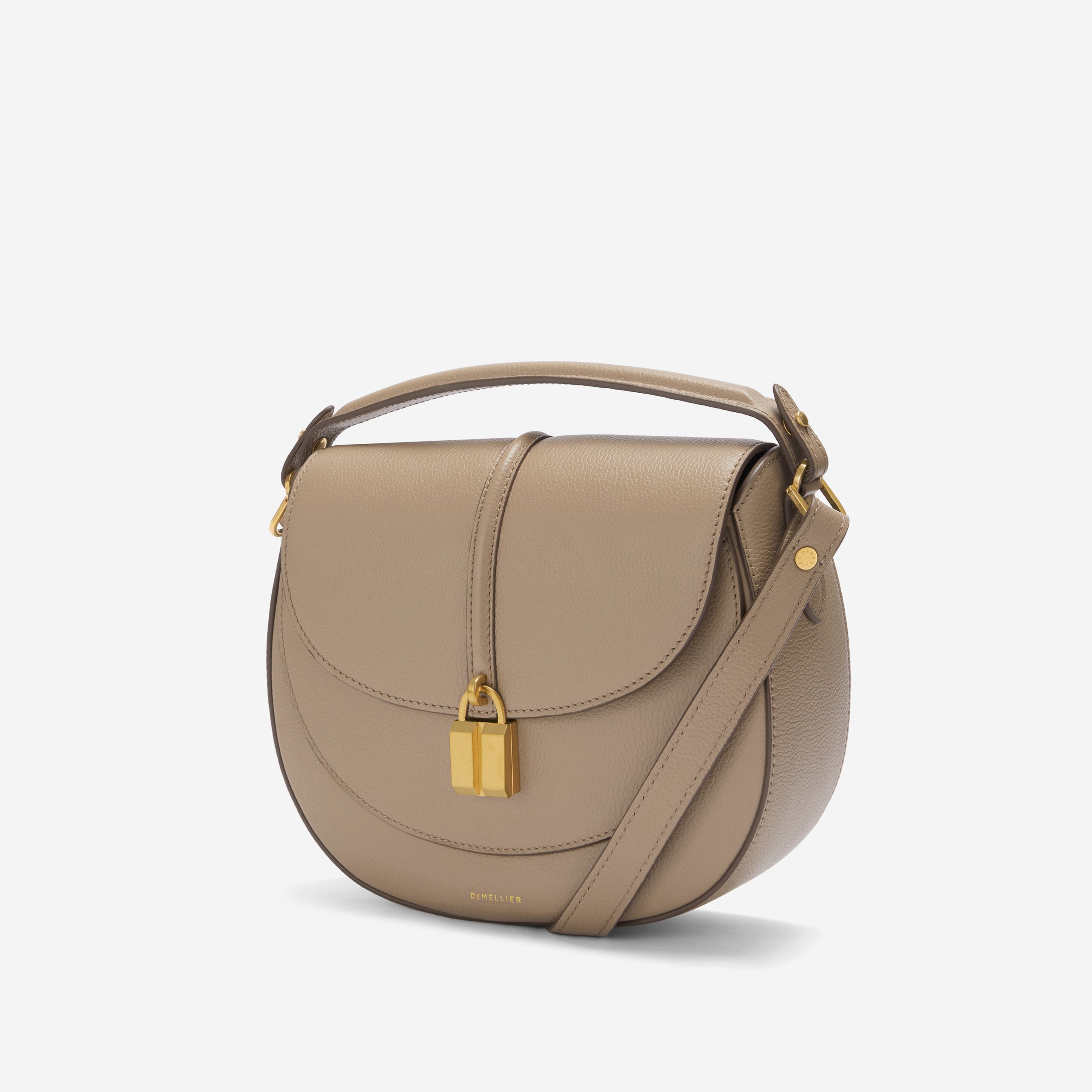 The Siena Saddle - dark sand small grain