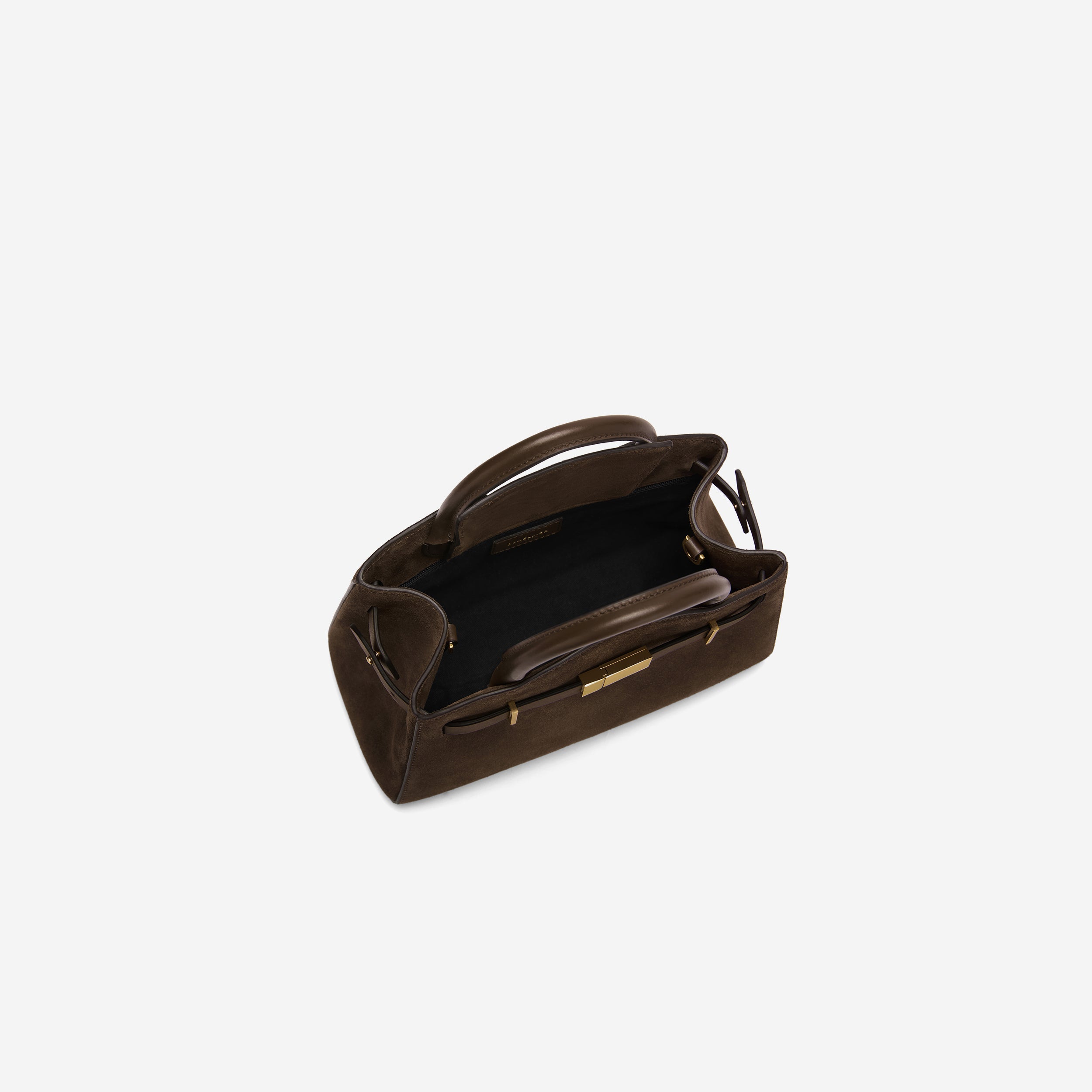 The Small Hudson - mocha suede & mocha smooth