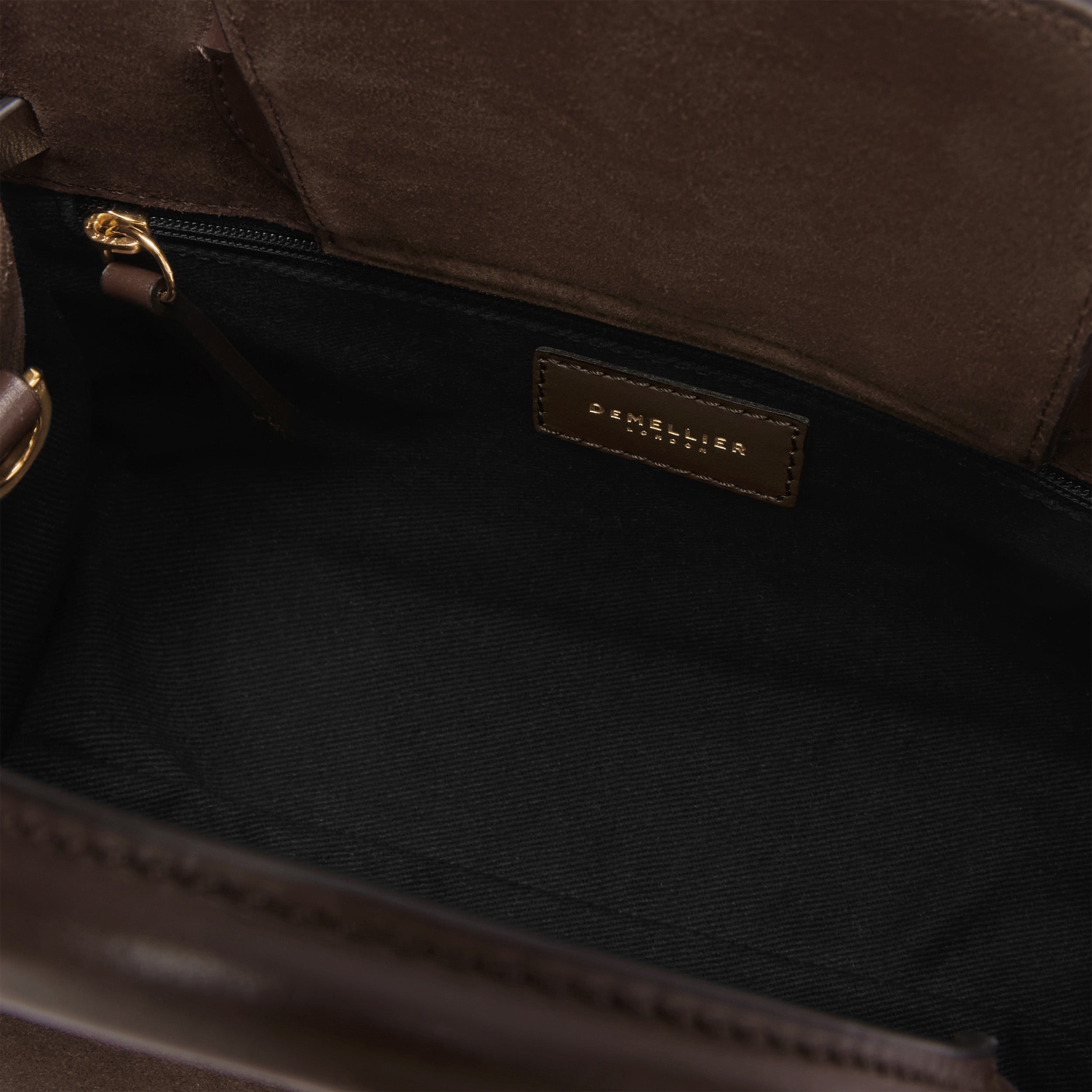 The Small Hudson - mocha suede & mocha smooth