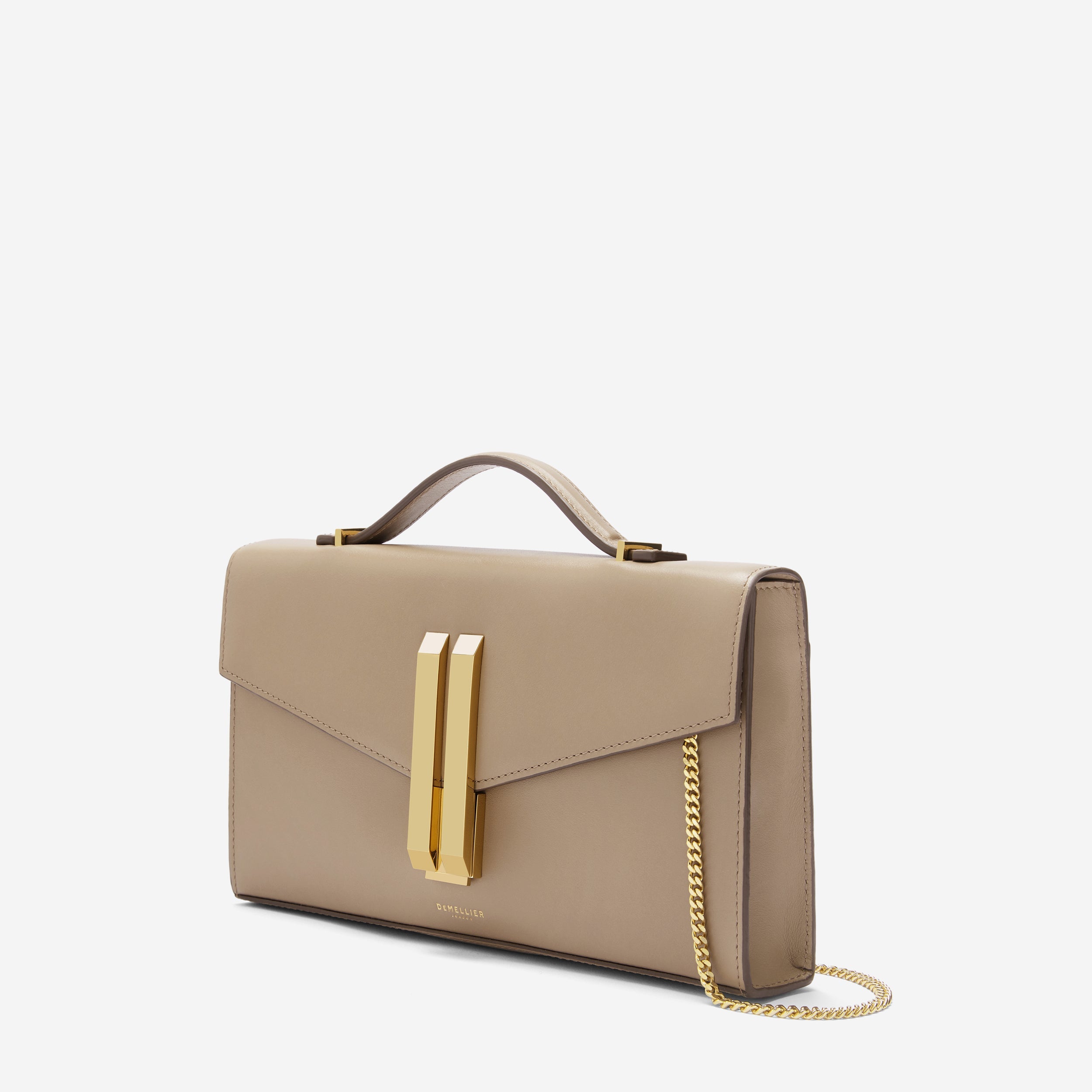 The Vancouver Clutch - dark sand smooth