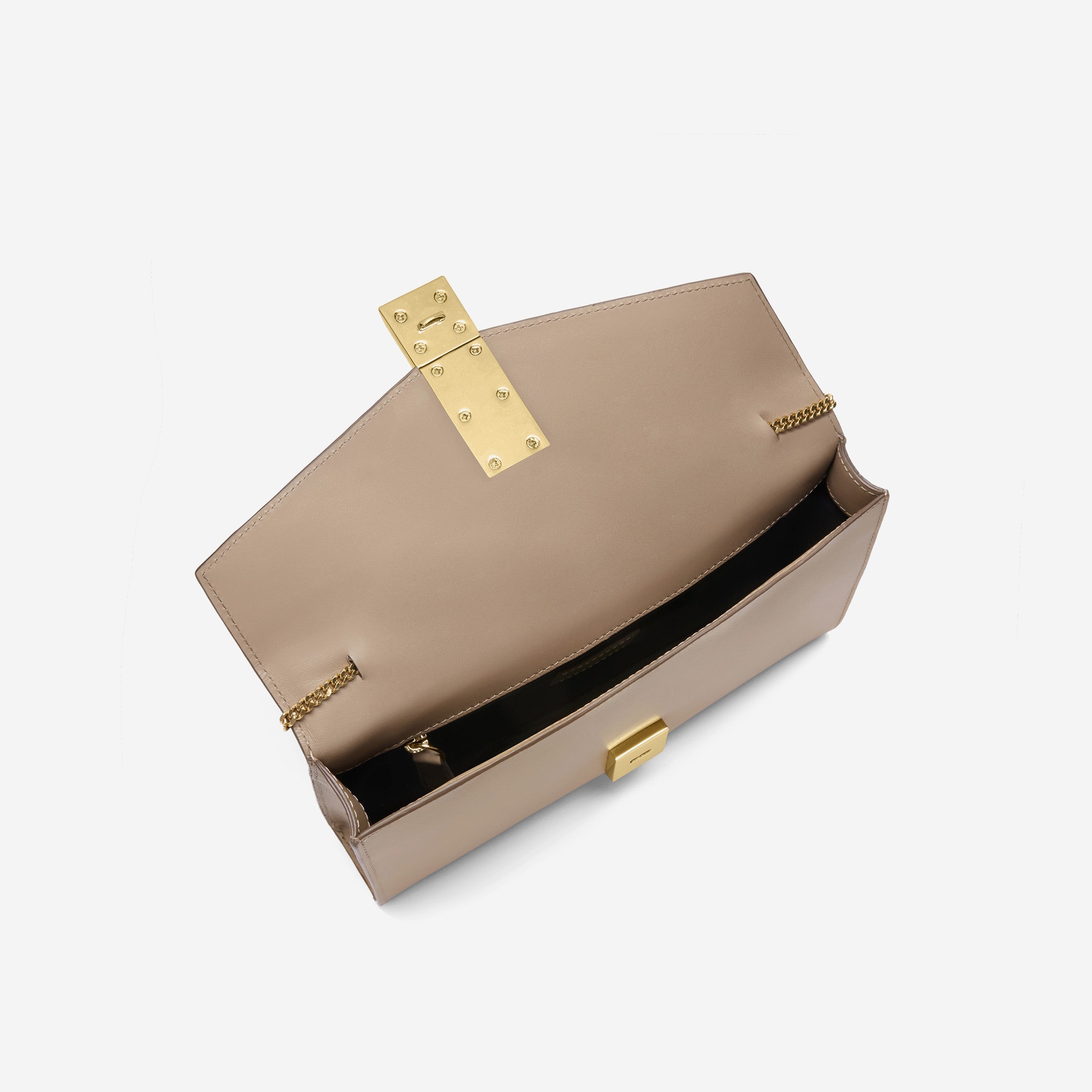 The Vancouver Clutch - dark sand smooth