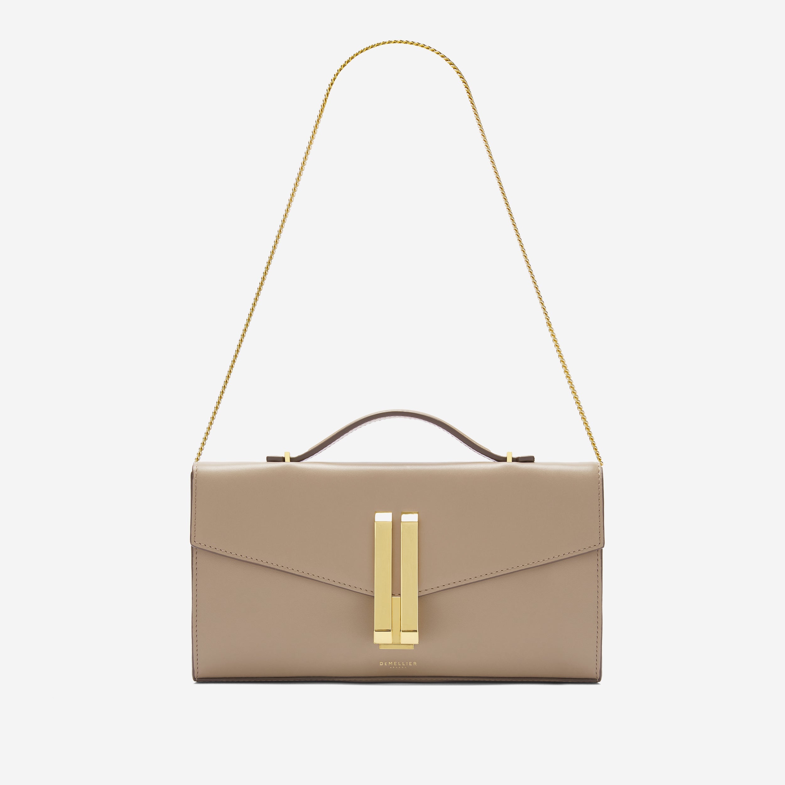 The Vancouver Clutch - dark sand smooth