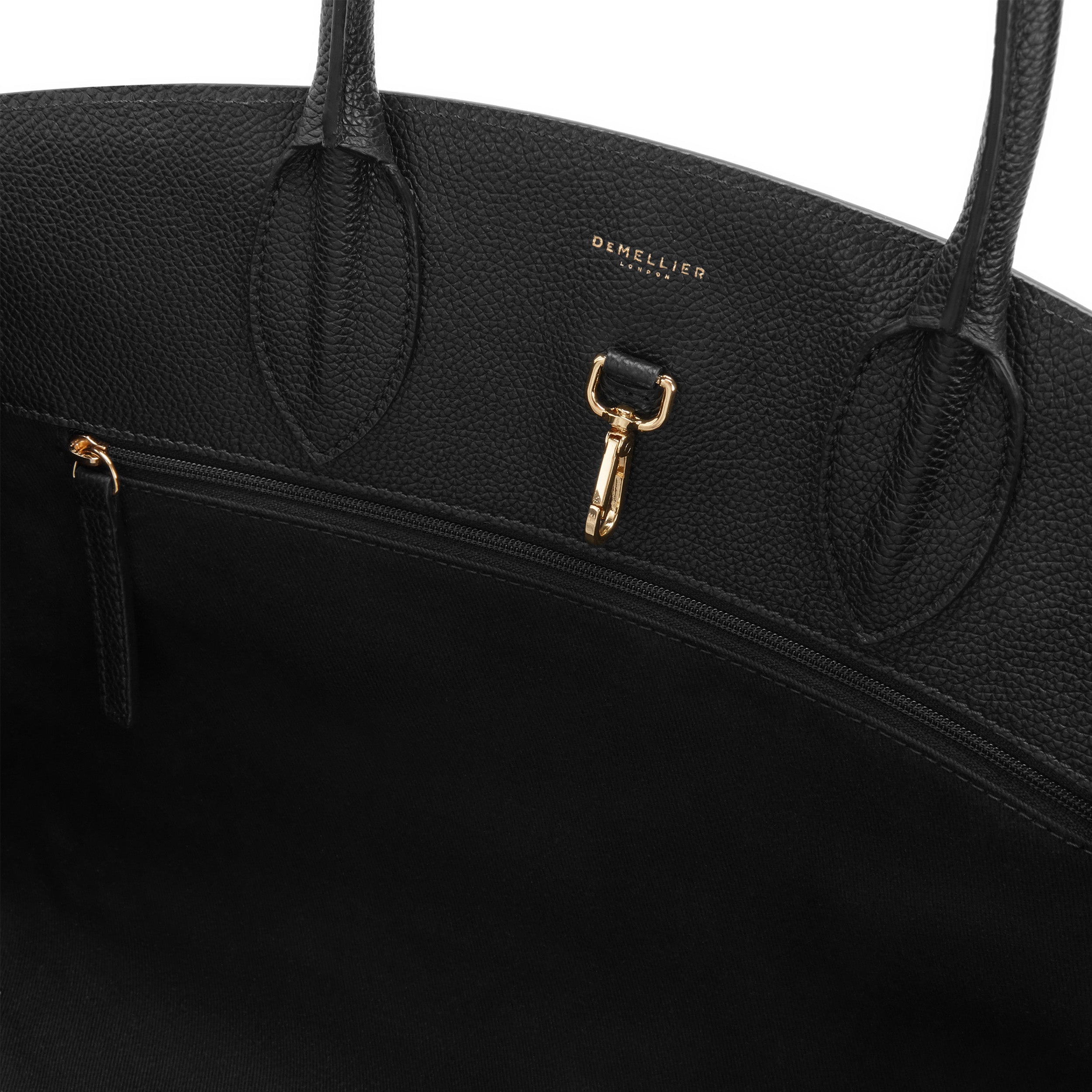 The Hudson - black small grain