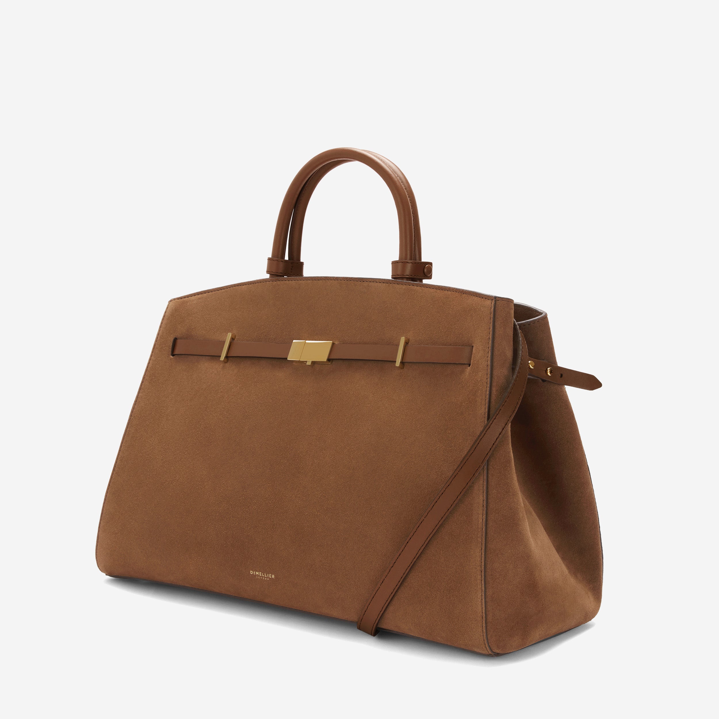 The Hudson - deep tan suede & tan smooth