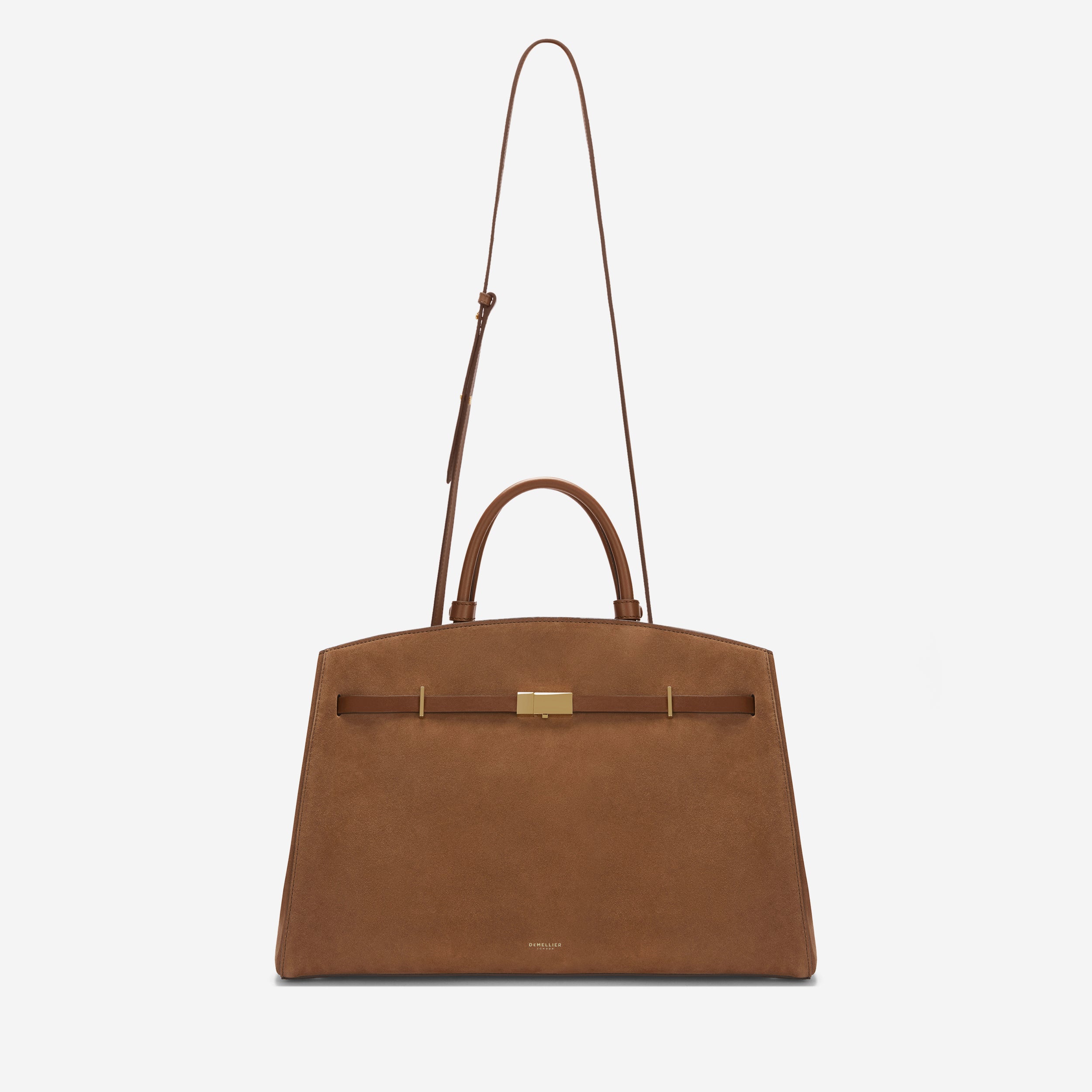 The Hudson - deep tan suede & tan smooth