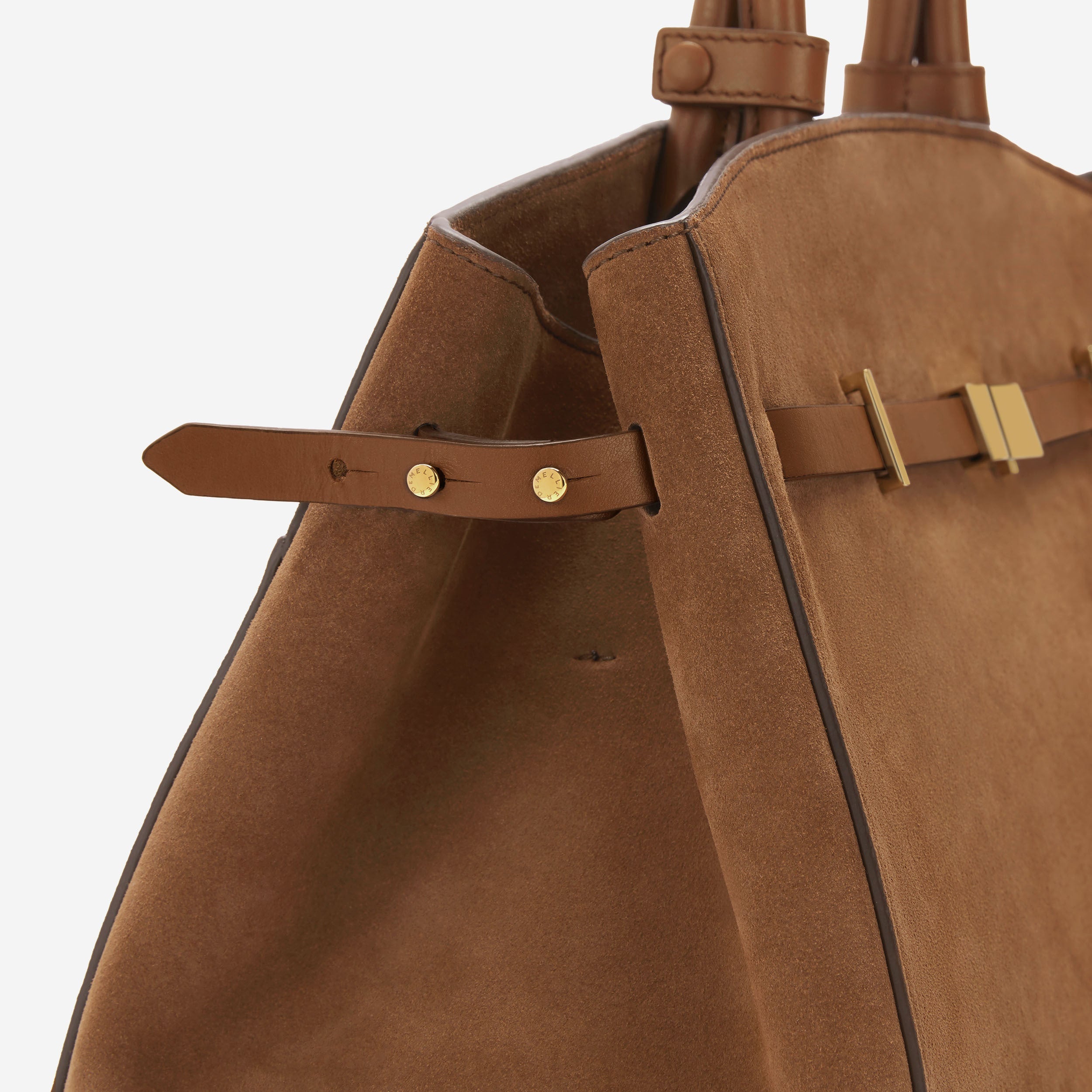 The Hudson - deep tan suede & tan smooth