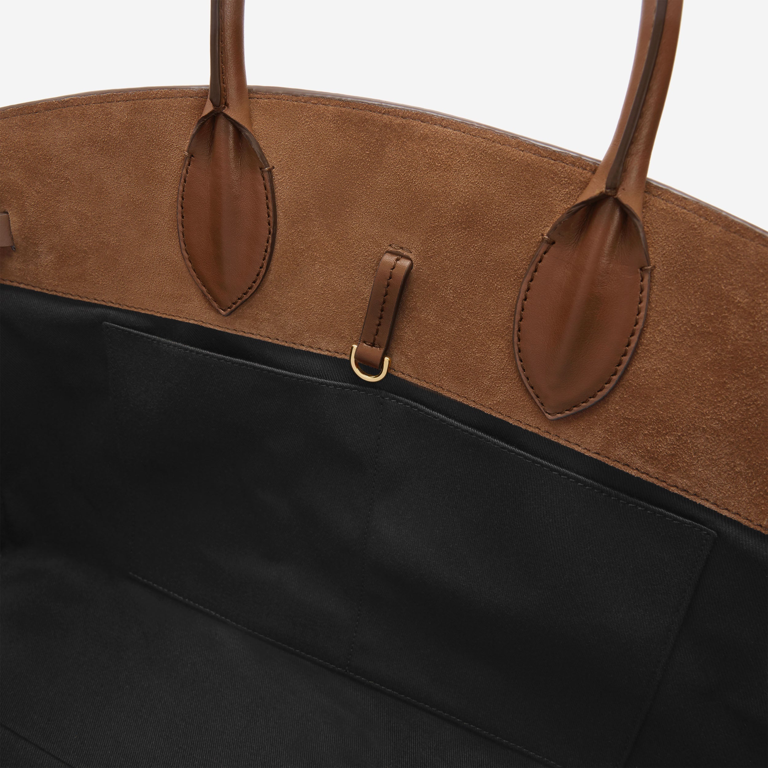 The Hudson - deep tan suede & tan smooth