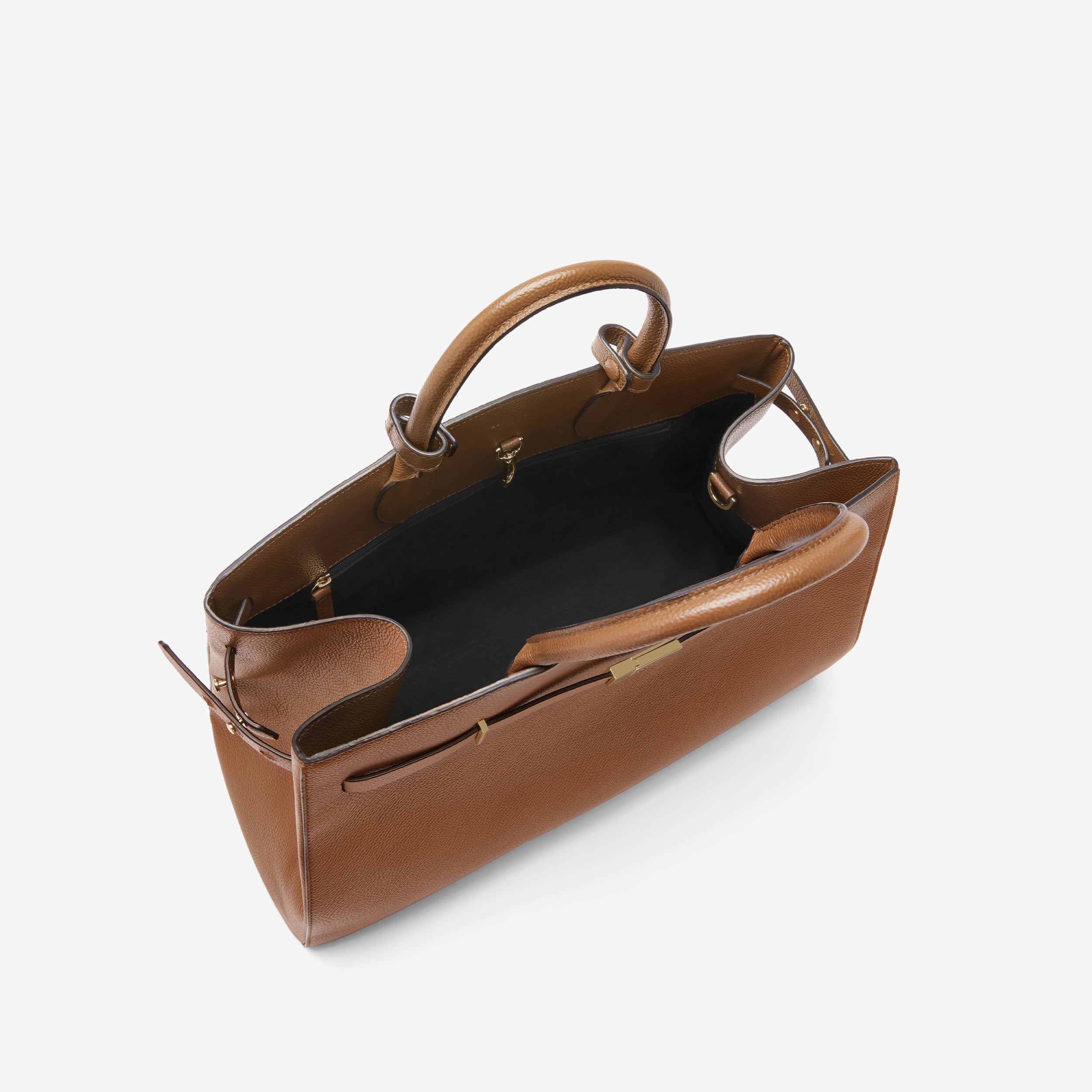 The Hudson - tan small grain