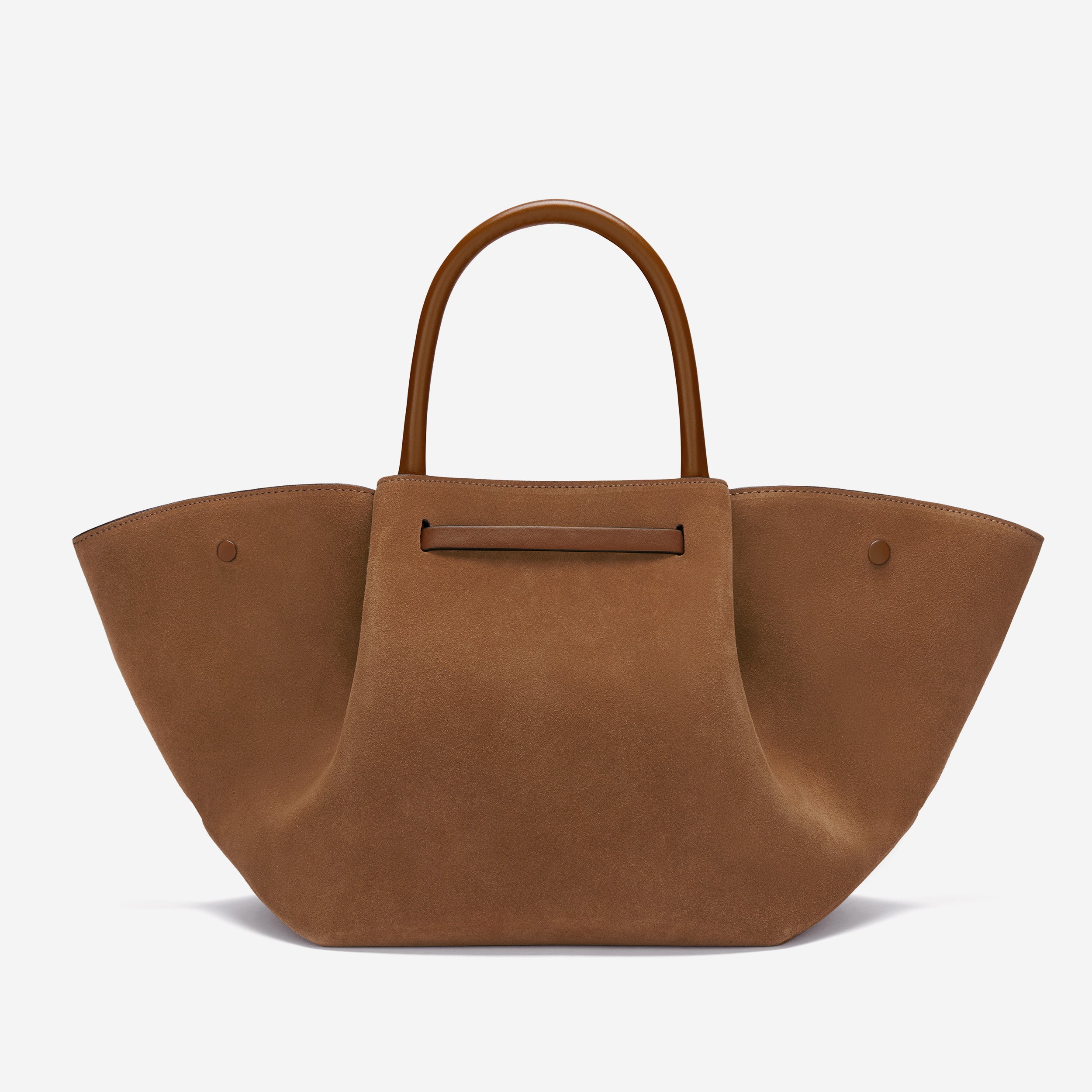 The Midi New York - deep tan suede & tan smooth