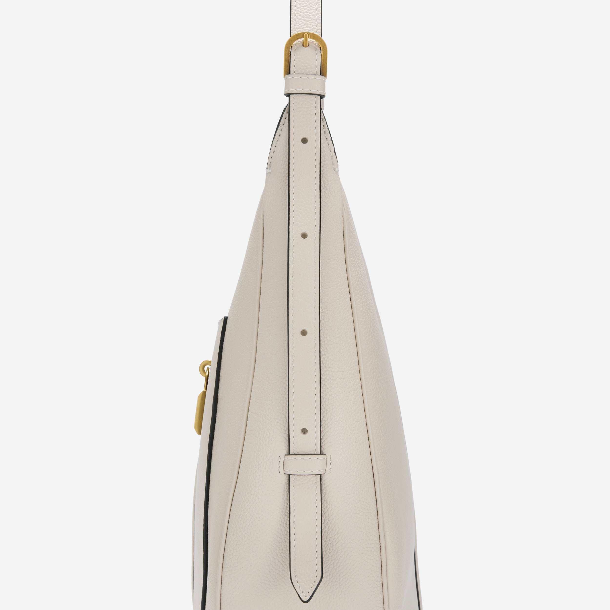 The Siena Hobo - off-white small grain