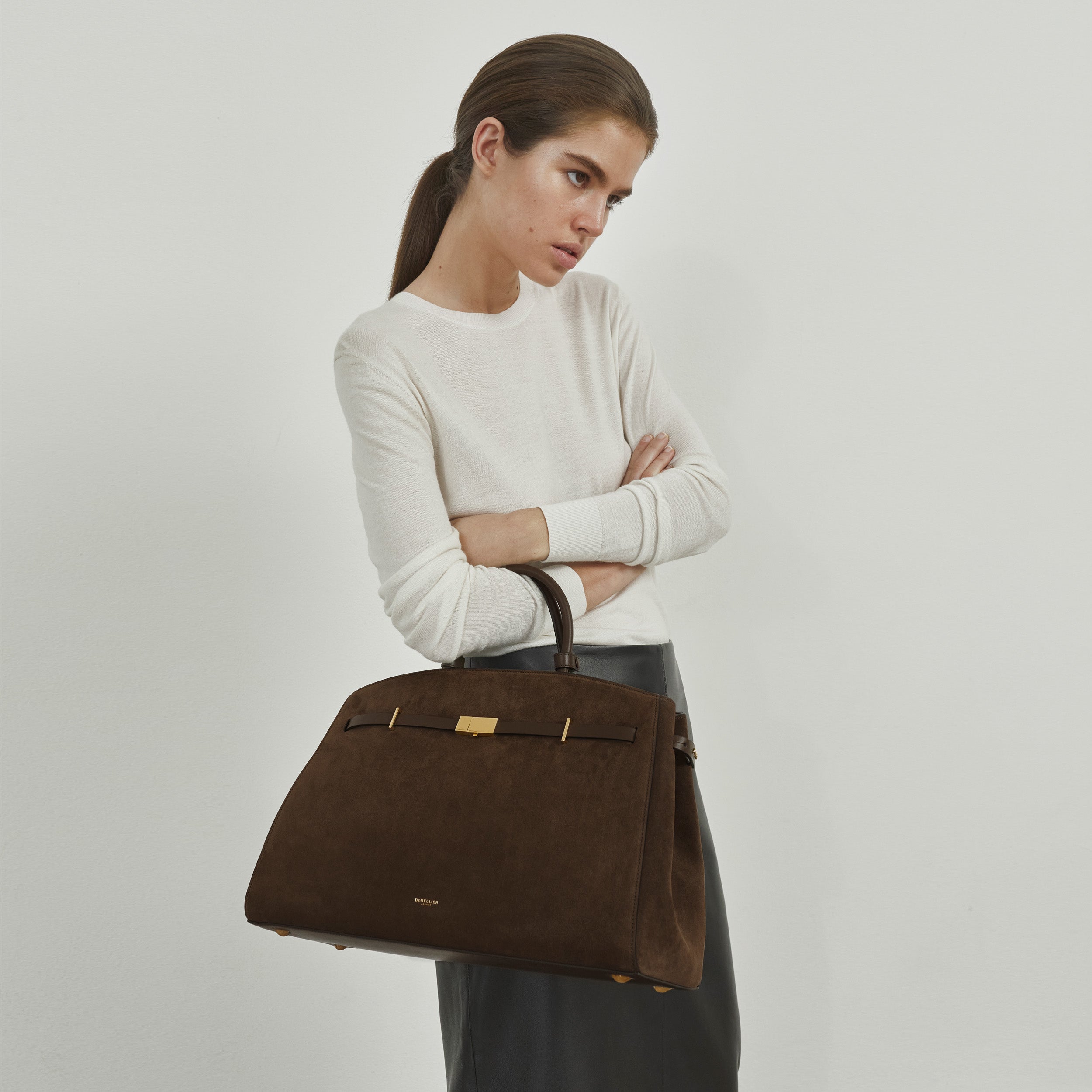 The Hudson - mocha suede & mocha smooth