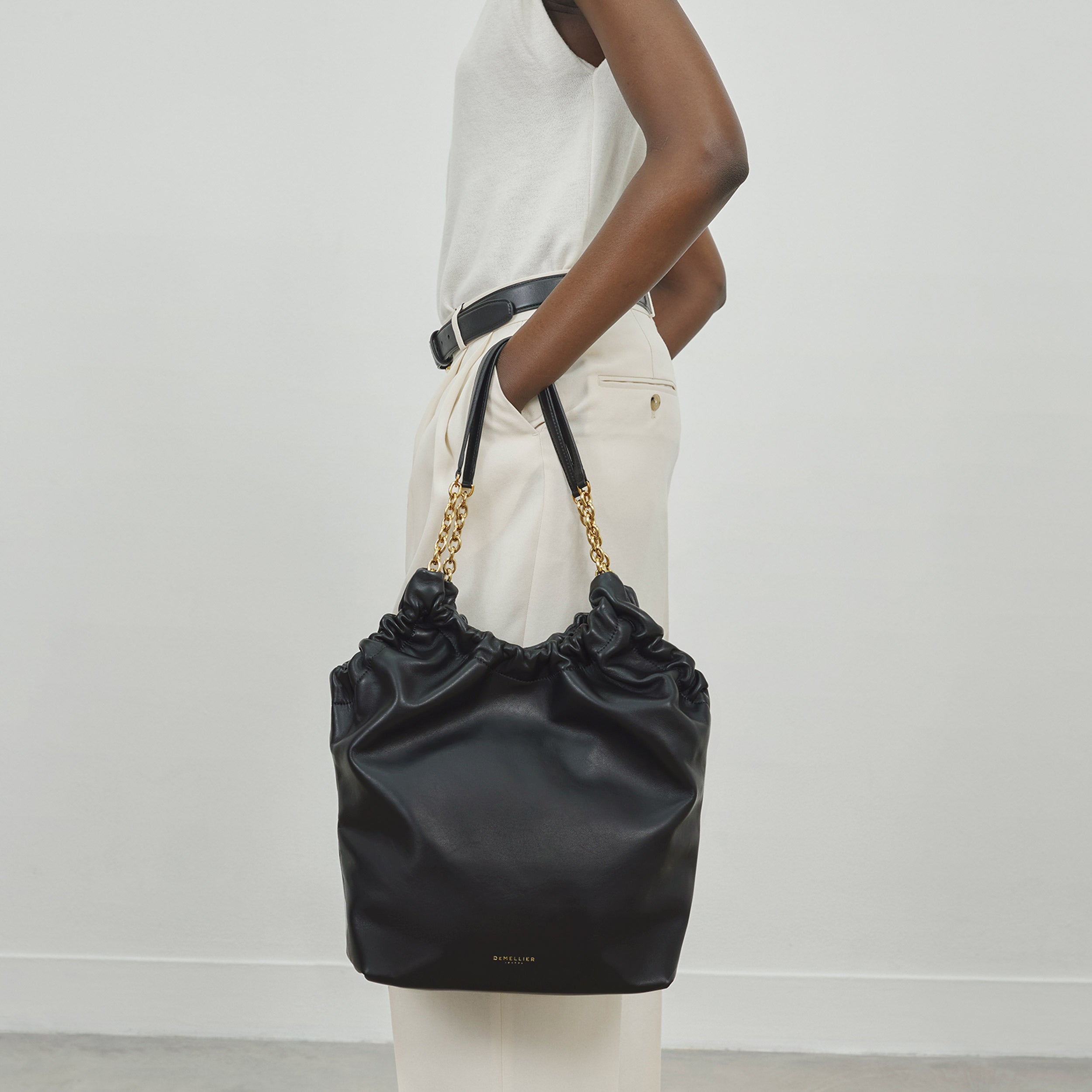 The Miami - leopard-effect suede & black smooth