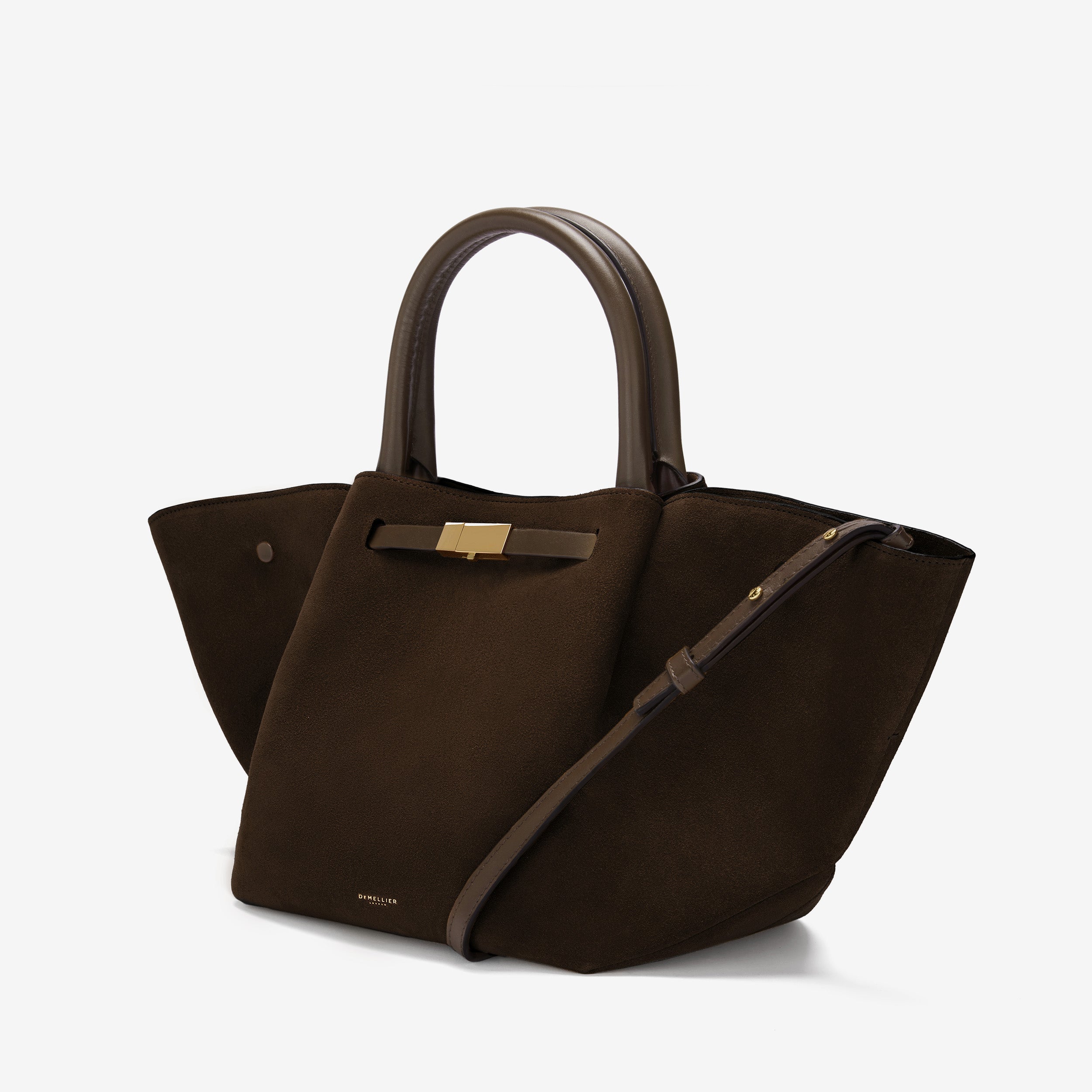 The Midi New York - mocha suede & mocha smooth