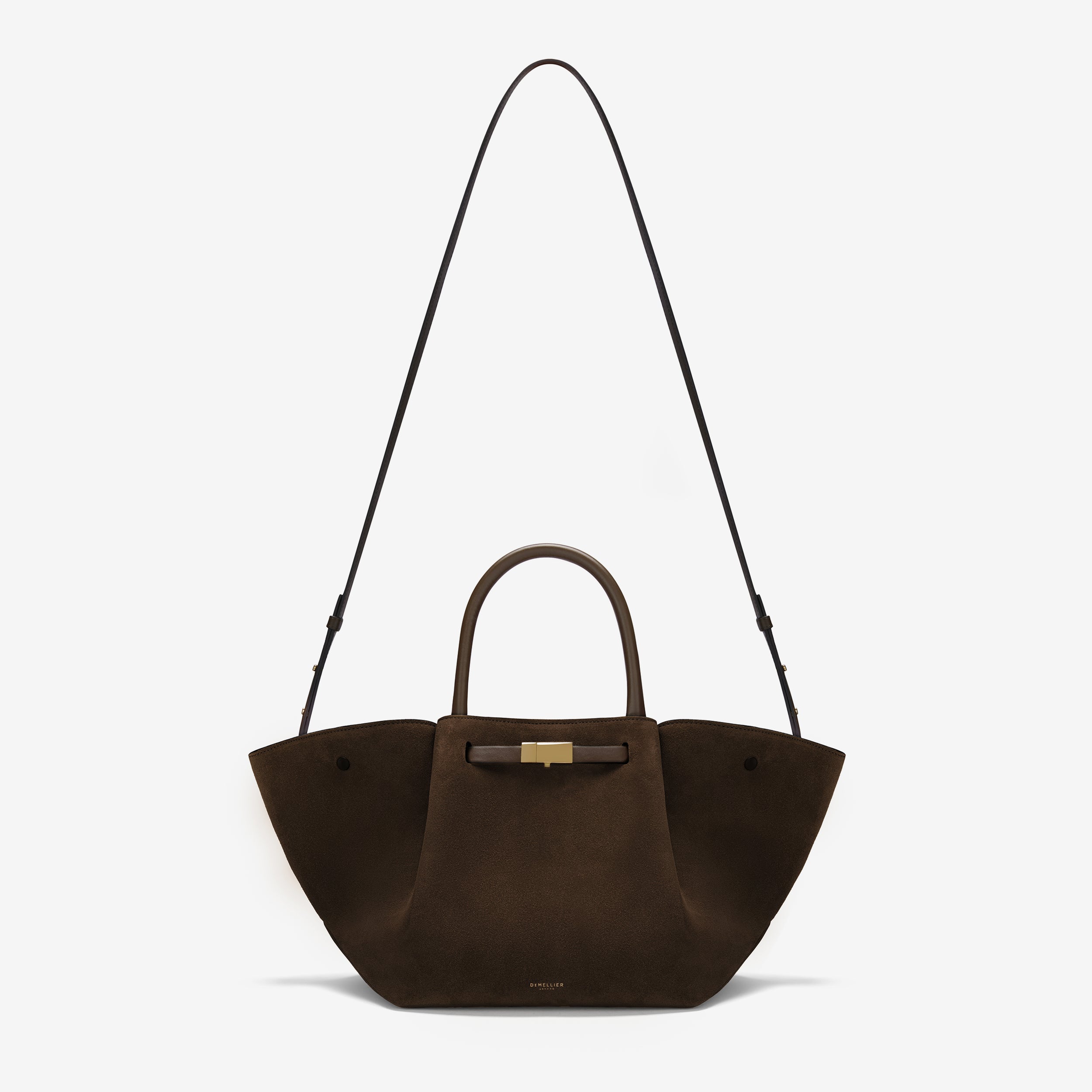 The Midi New York - mocha suede & mocha smooth