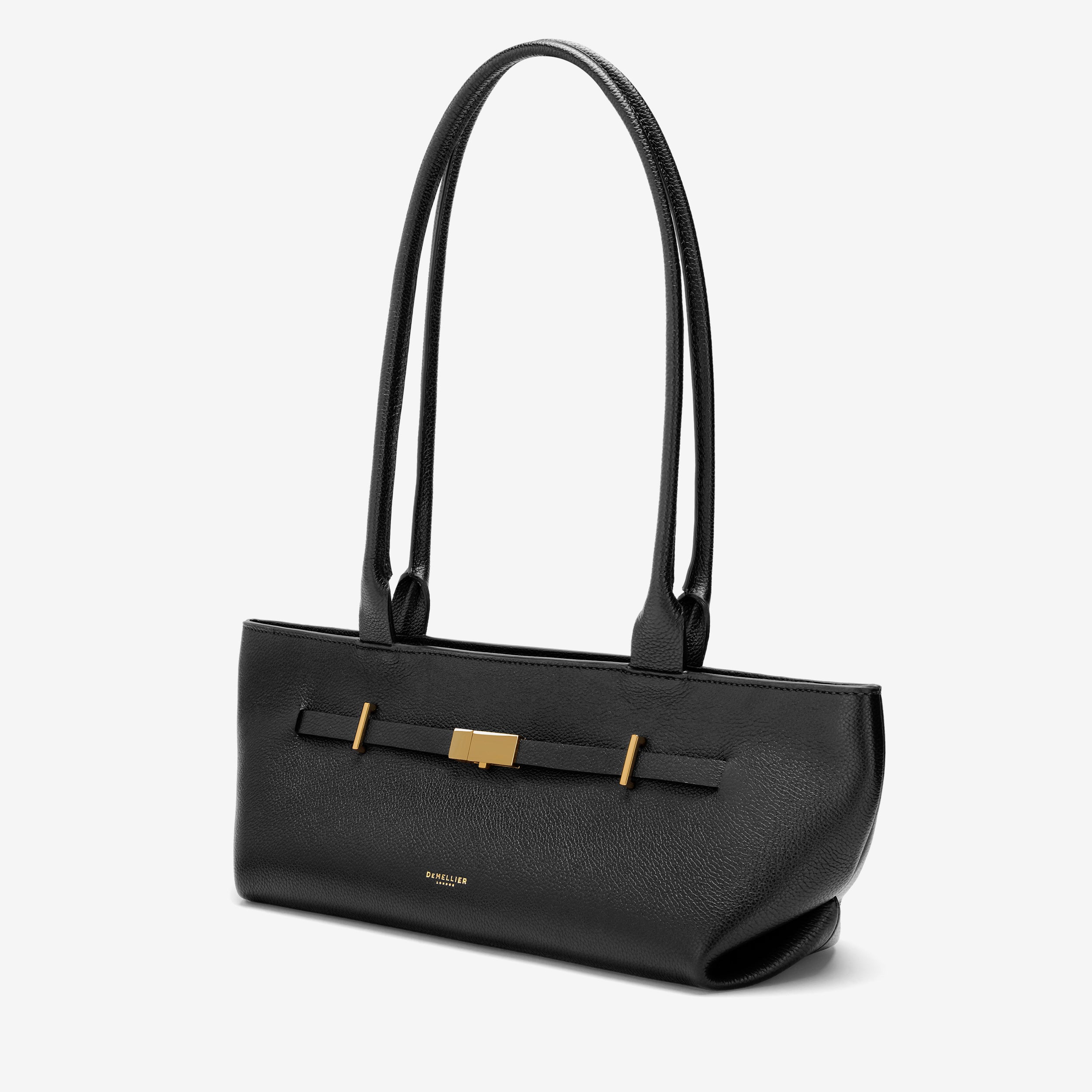 The New York Shoulder - black small grain