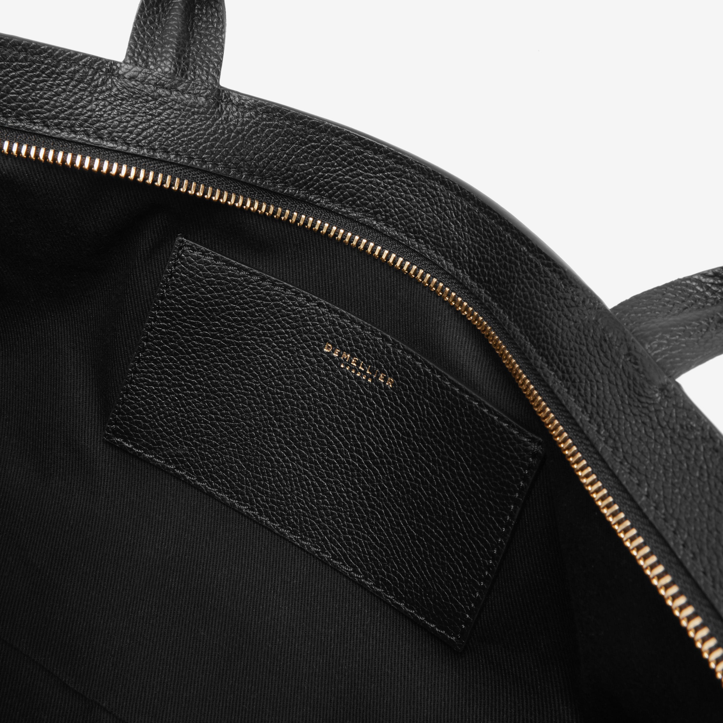 The New York Shoulder - black small grain