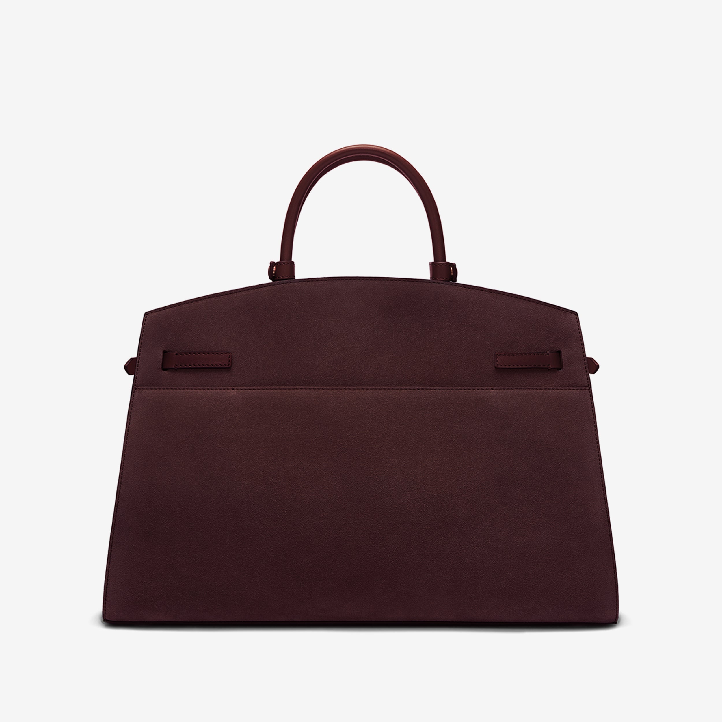 The Hudson - burgundy suede & burgundy smooth
