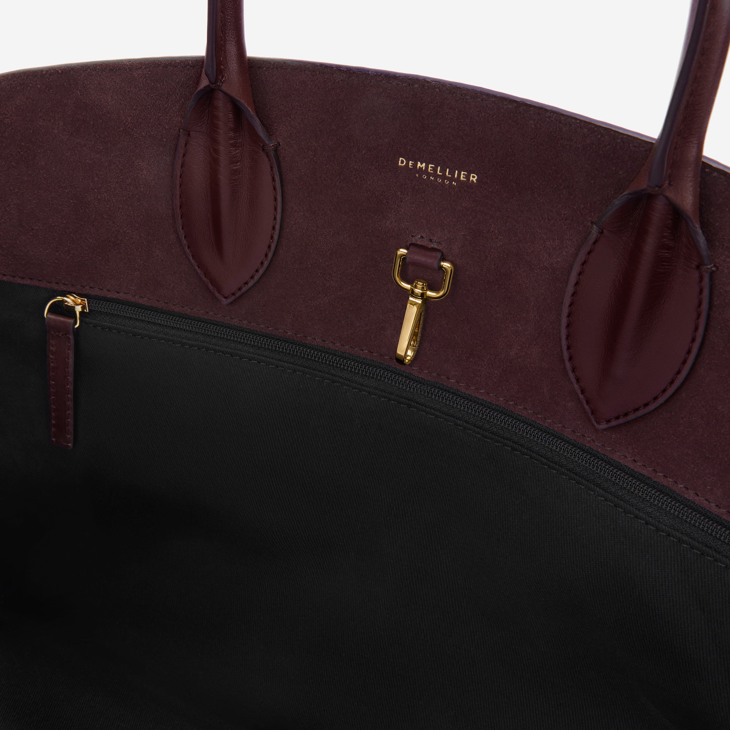The Hudson - burgundy suede & burgundy smooth
