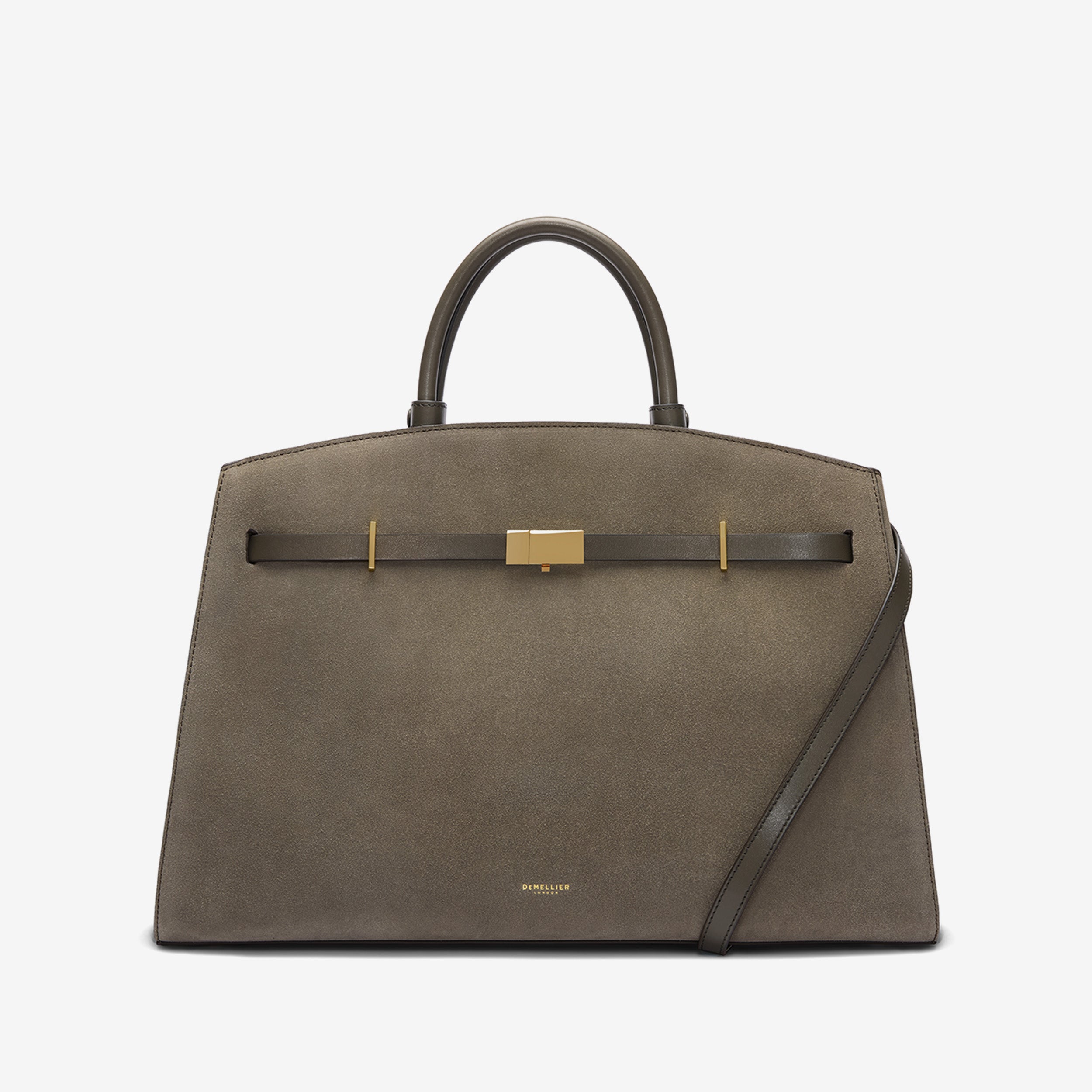 The Hudson - deep olive suede & deep olive smooth