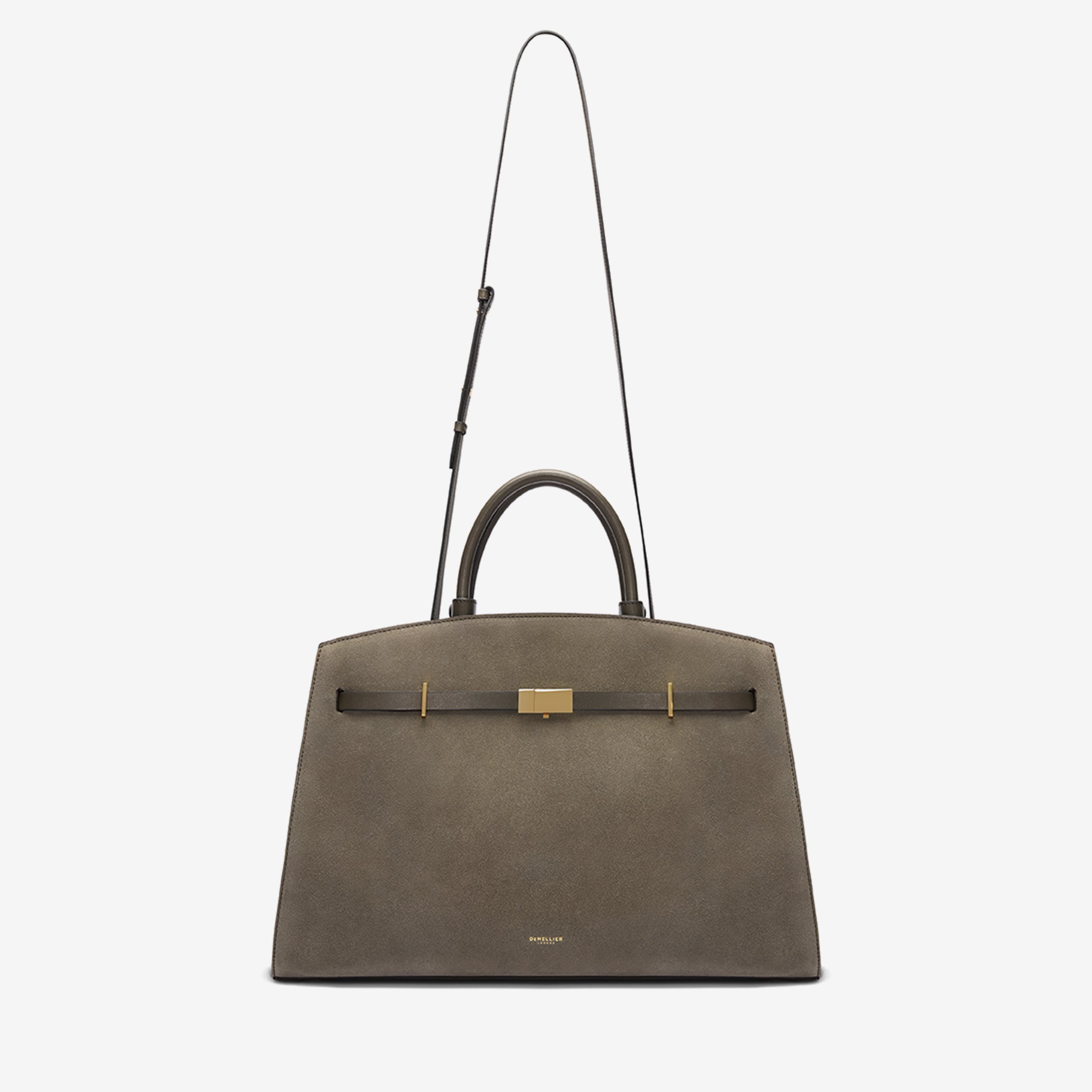 The Hudson - deep olive suede & deep olive smooth