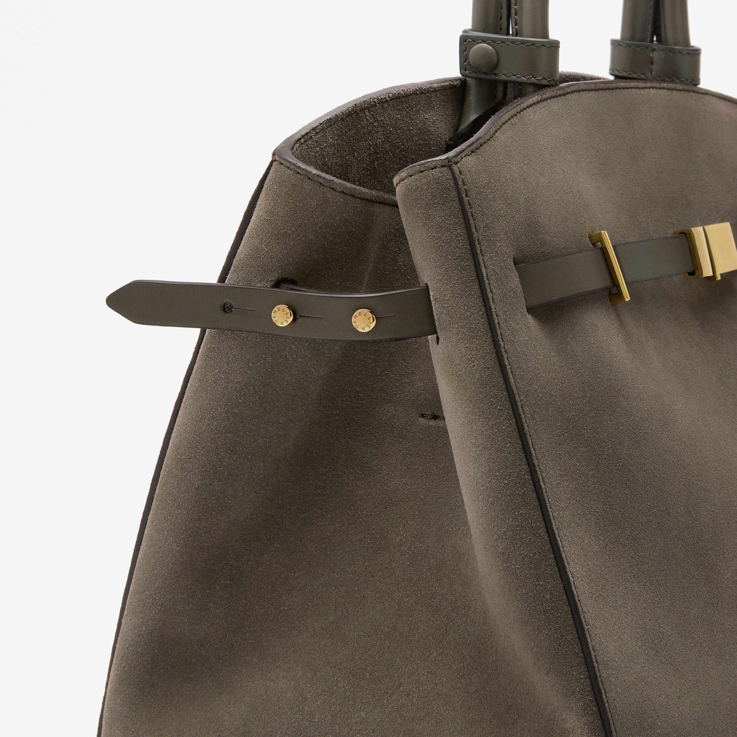 The Hudson - deep olive suede & deep olive smooth