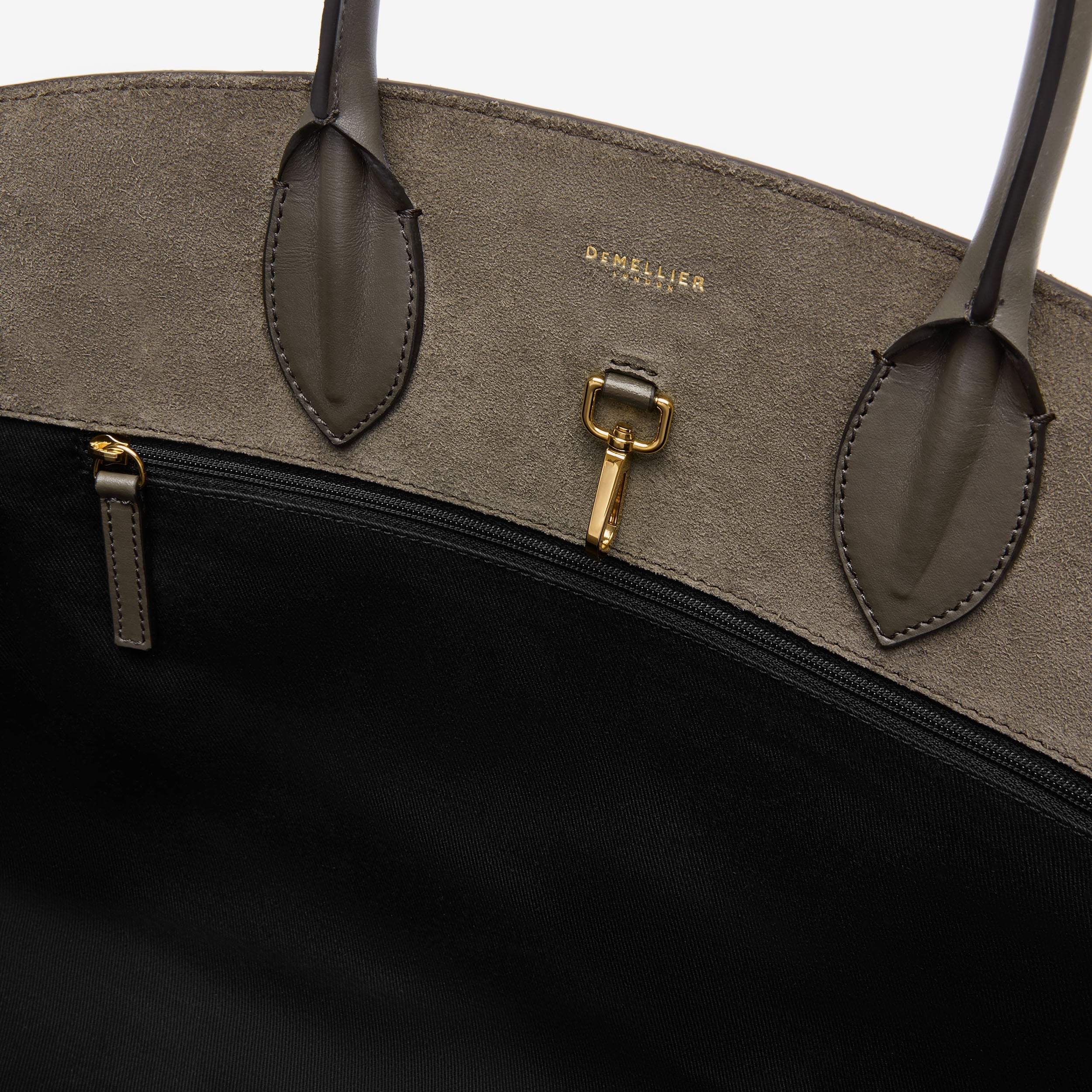 The Hudson - deep olive suede & deep olive smooth